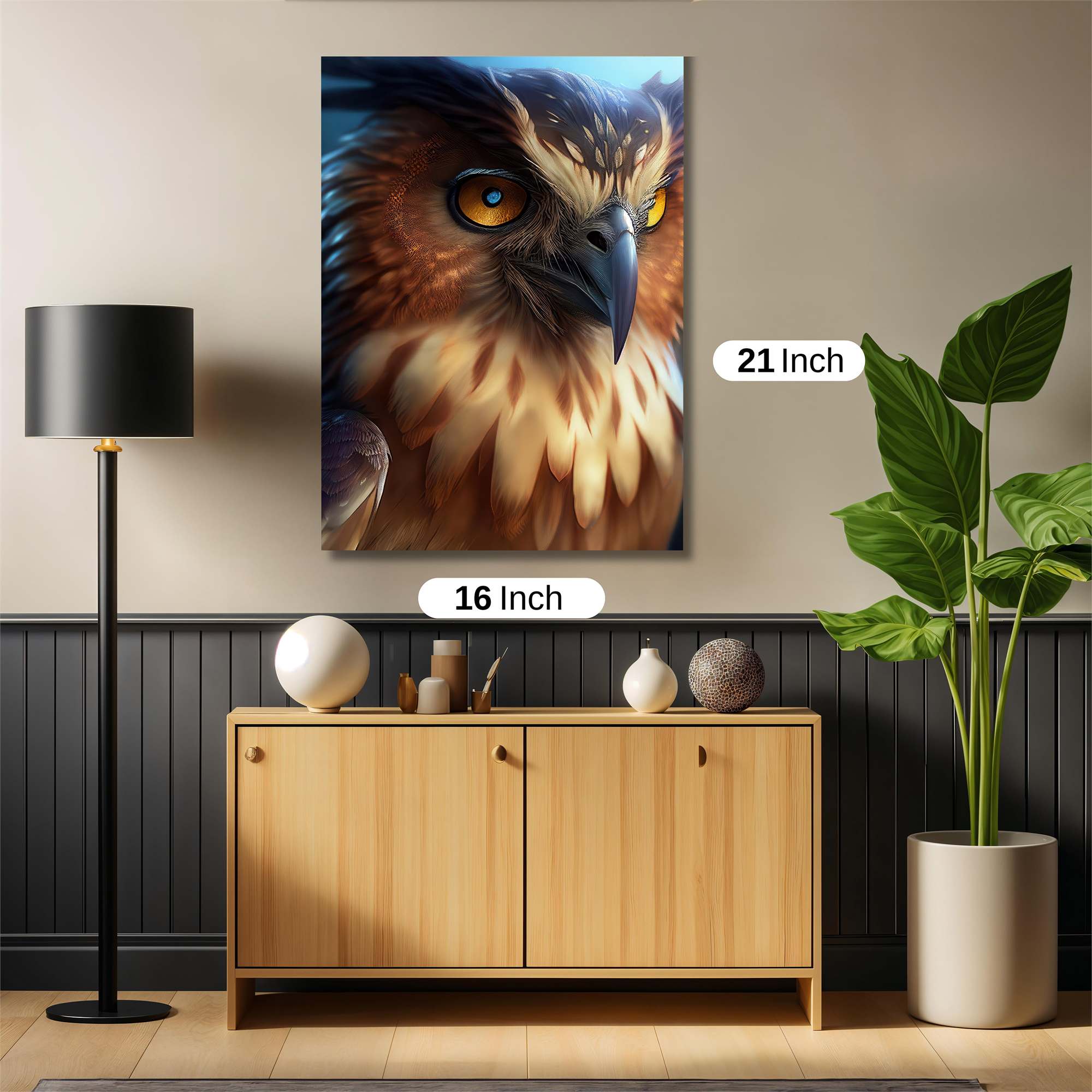 Owl Majestic Safe Wall Magnetic / M