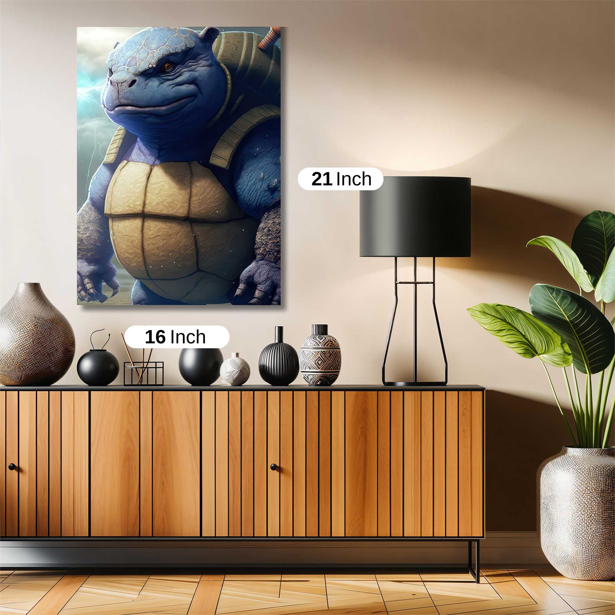 Blastoise Brooding Safe Wall Magnetic / M