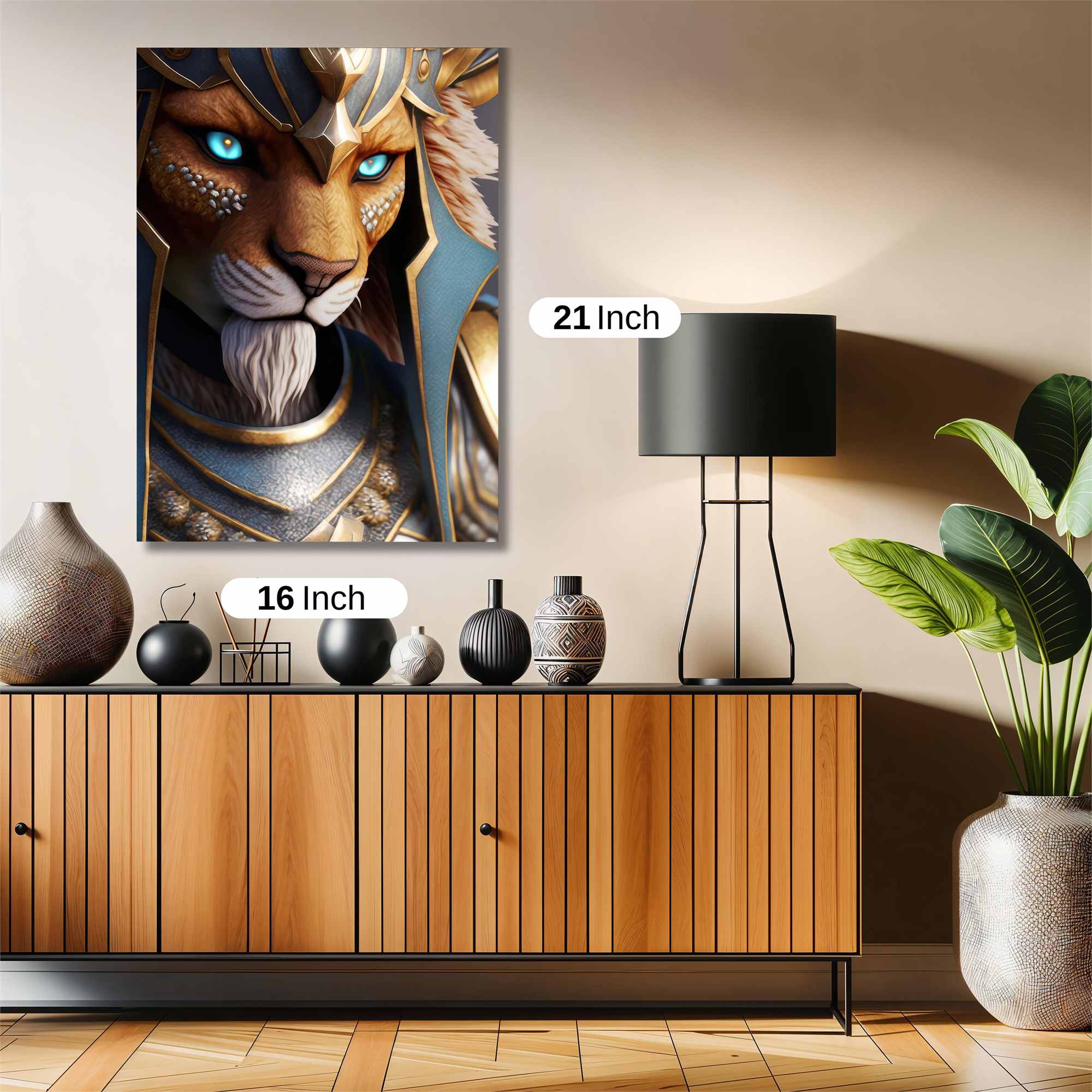 Lion Pharaoh Safe Wall Magnetic / M