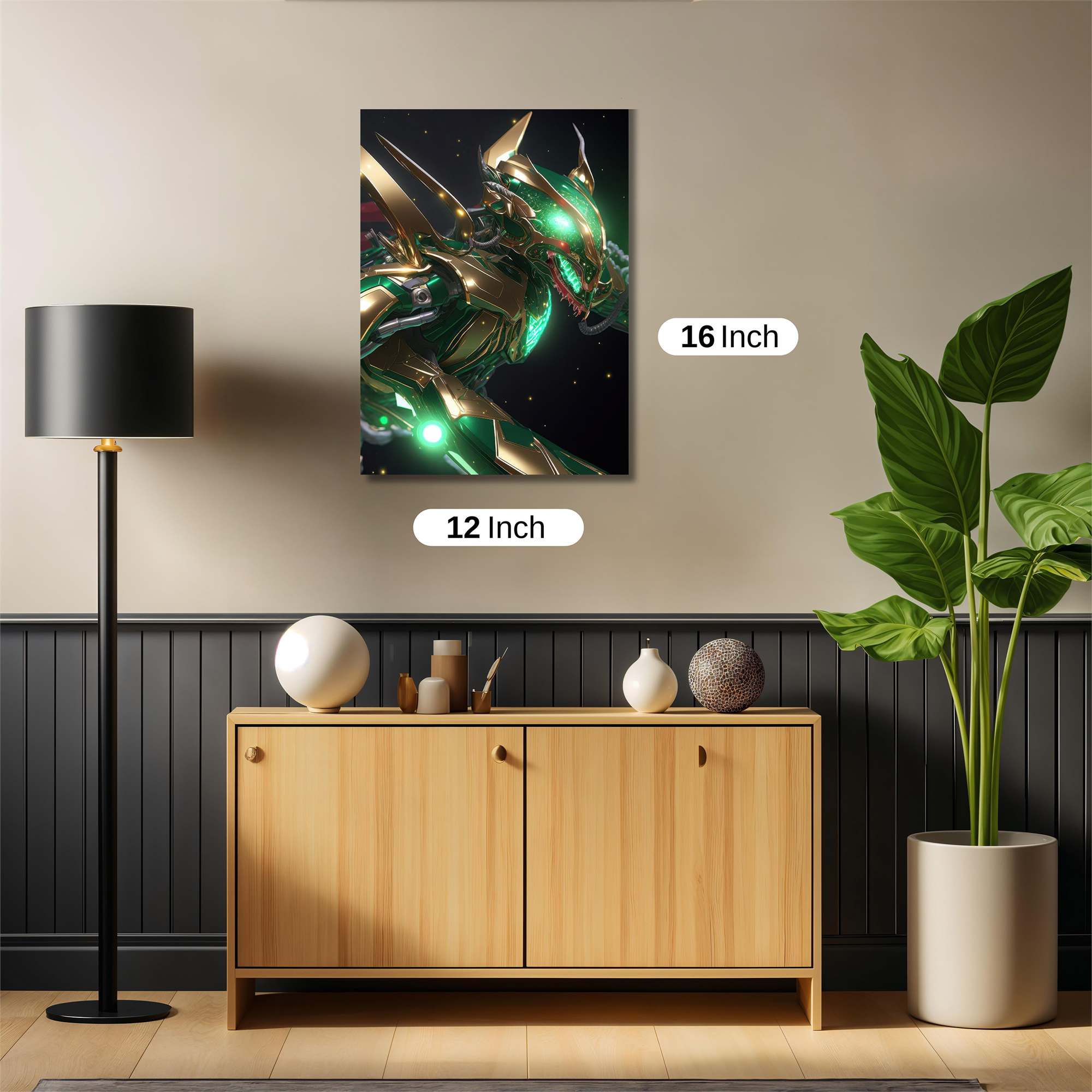 Dragon Radiant Safe Wall Magnetic / M