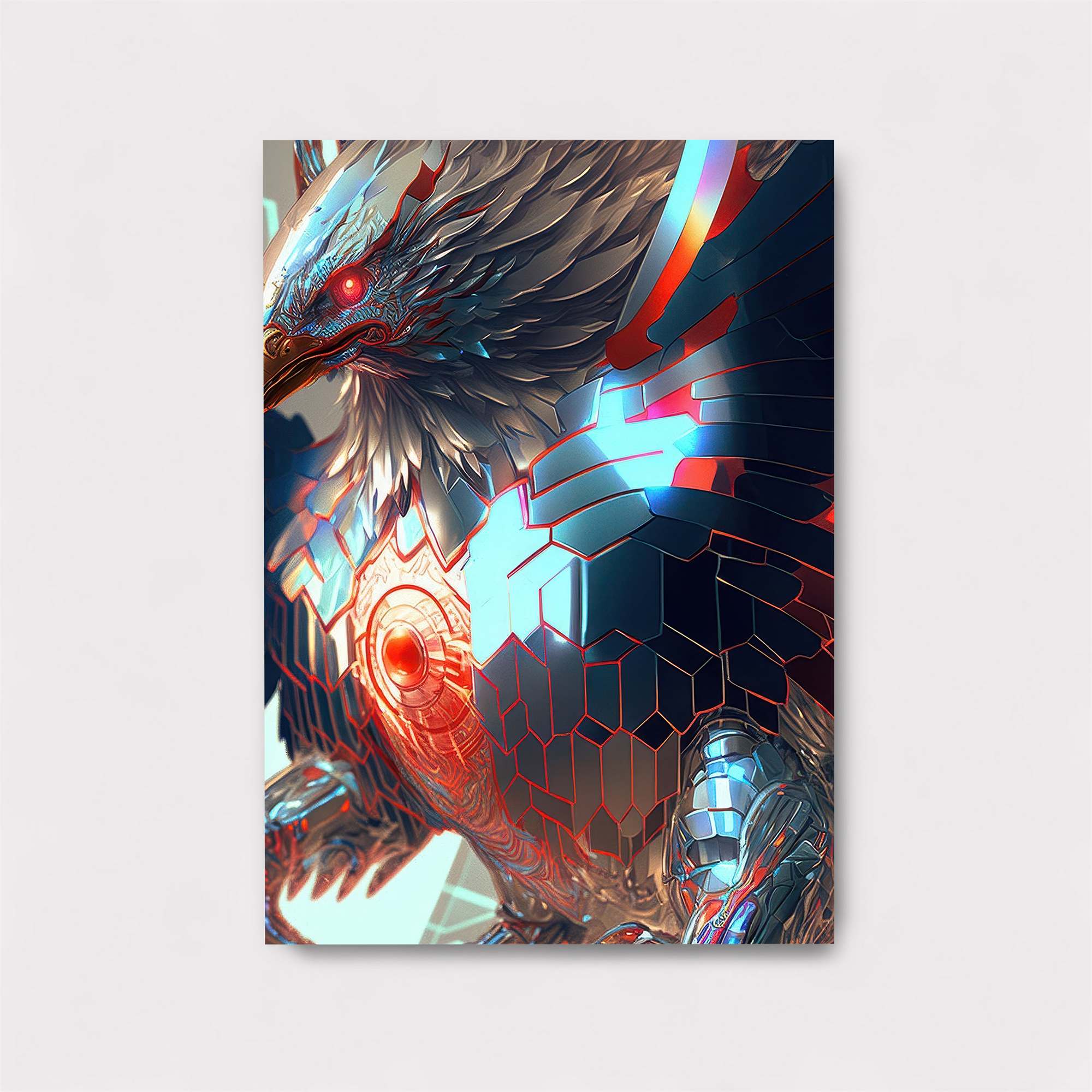 Phoenix Futuristic Safe Wall Magnetic / M