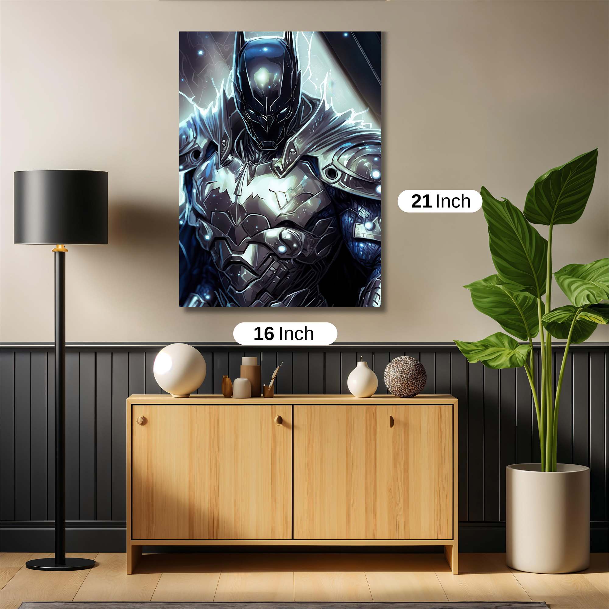 Batman Resolute Safe Wall Magnetic / M