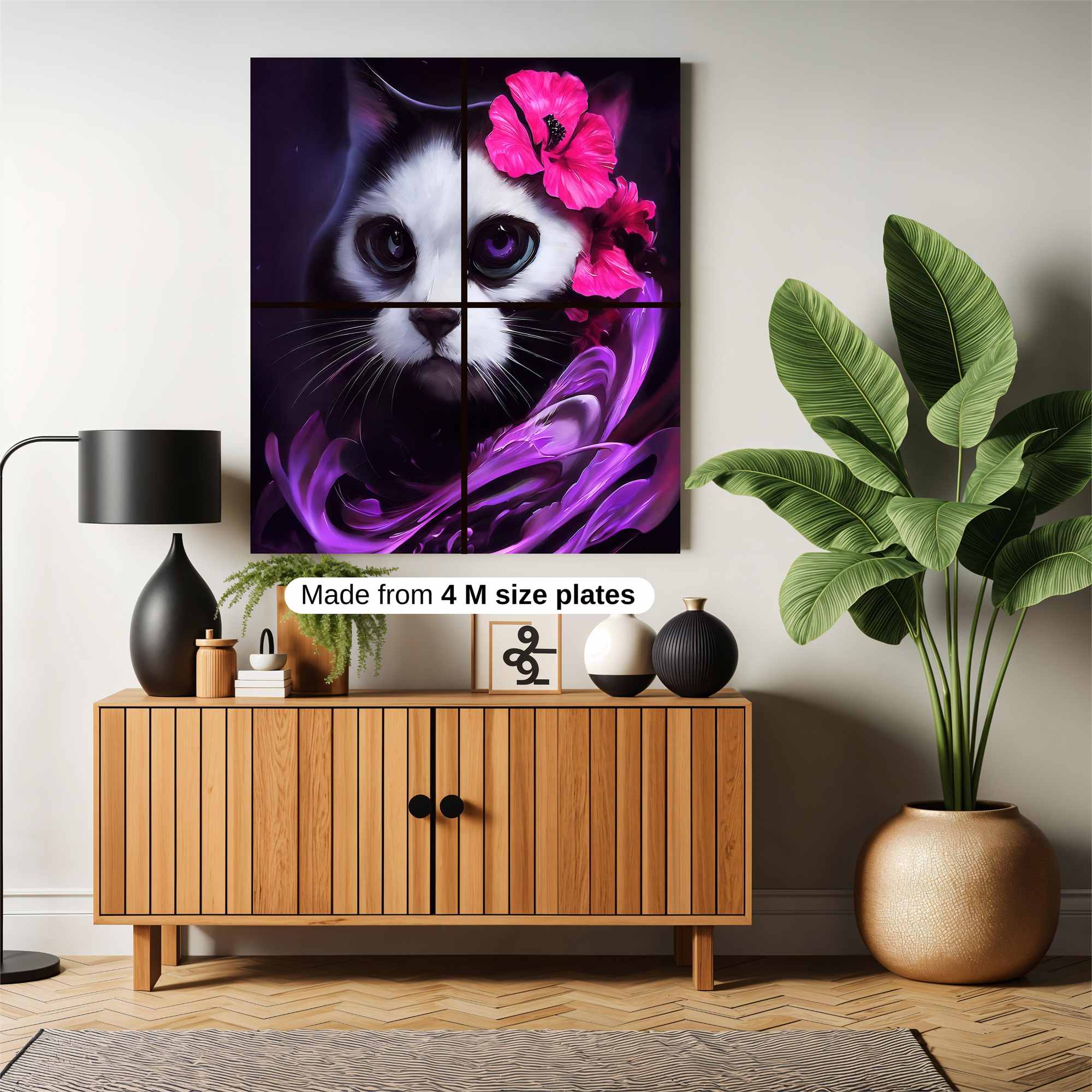 Feline Enigma Safe Wall Magnetic / M