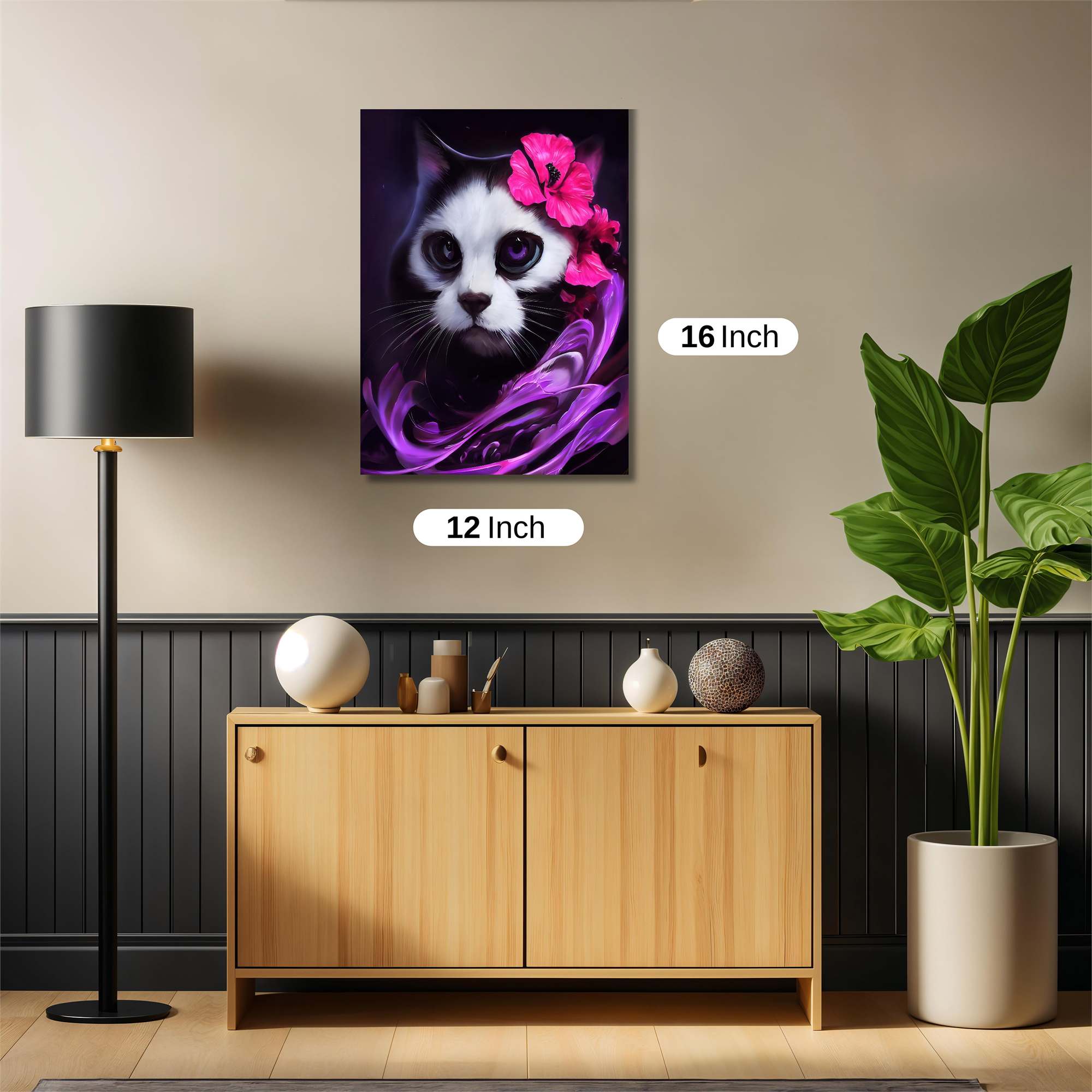 Feline Enigma Safe Wall Magnetic / M