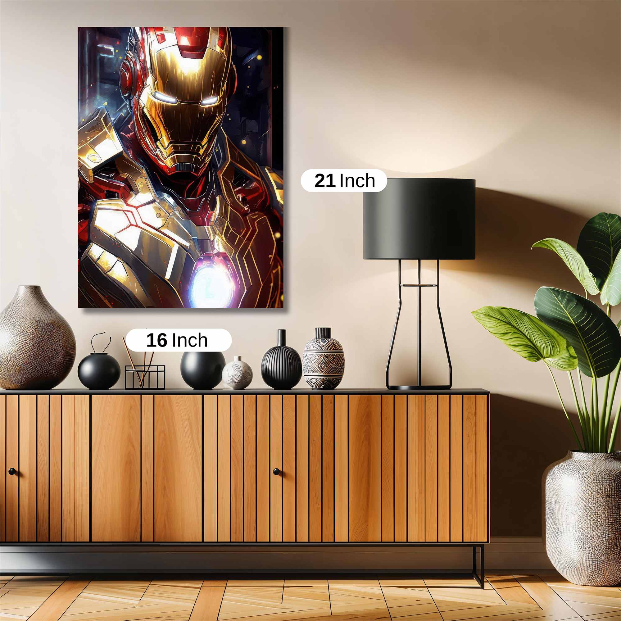 Iron Radiant Safe Wall Magnetic / M