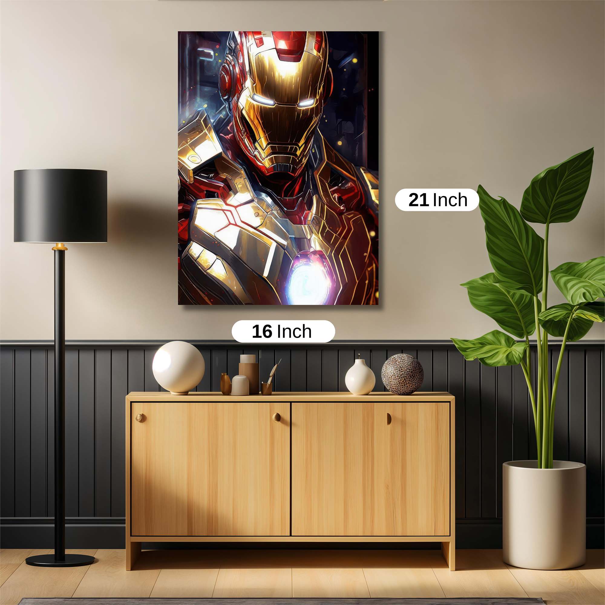 Iron Radiant Safe Wall Magnetic / M