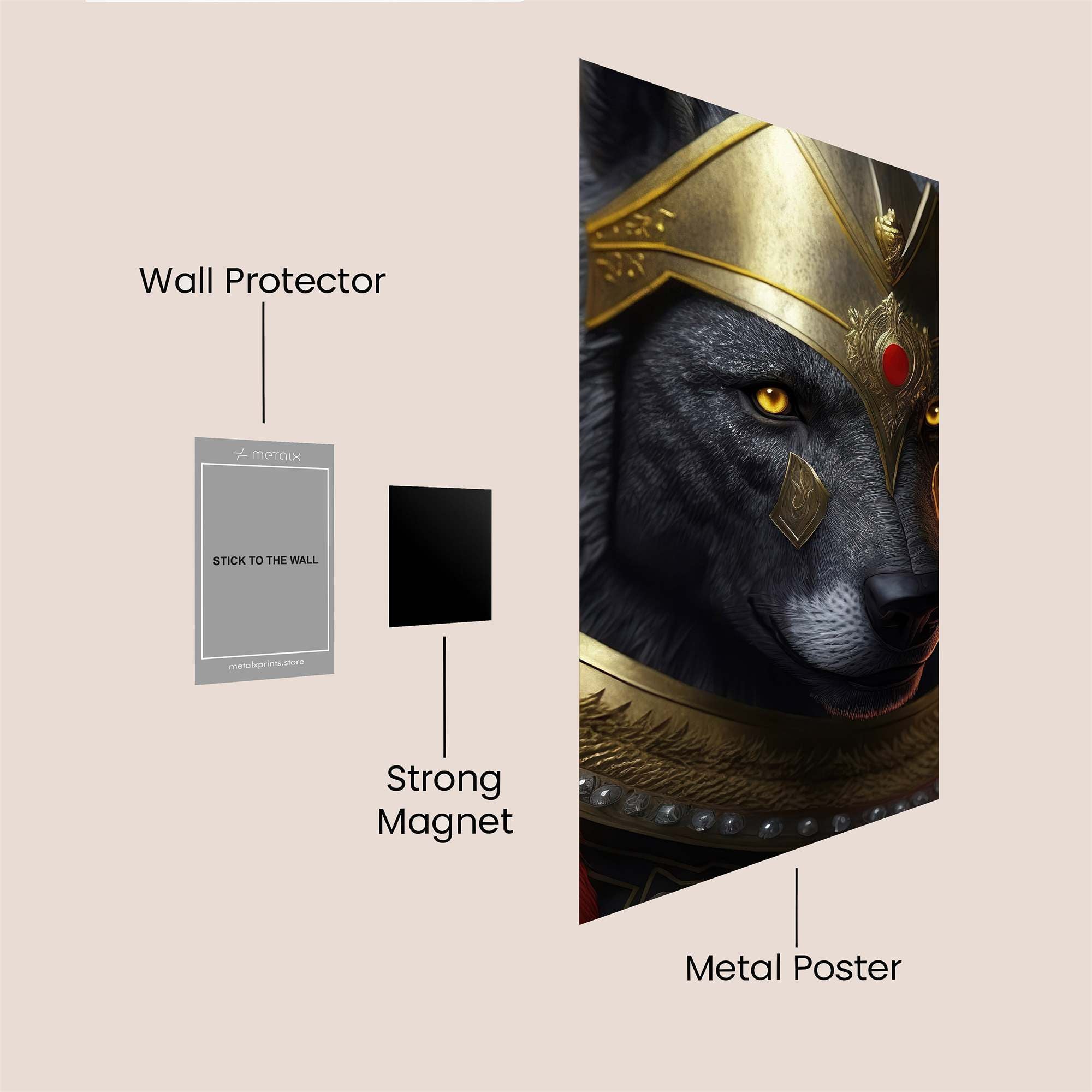 Wolf Sovereign Safe Wall Magnetic / M