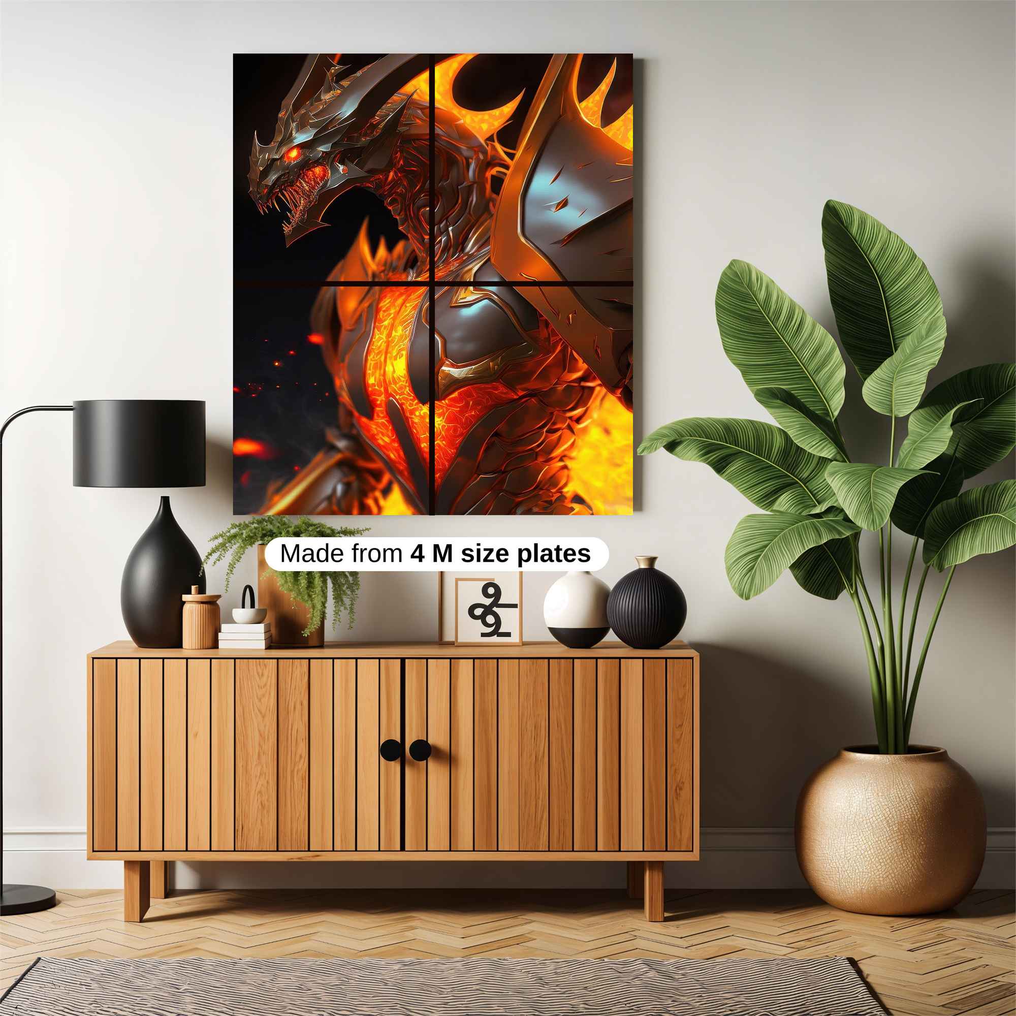 Dragon Infernal Safe Wall Magnetic / M