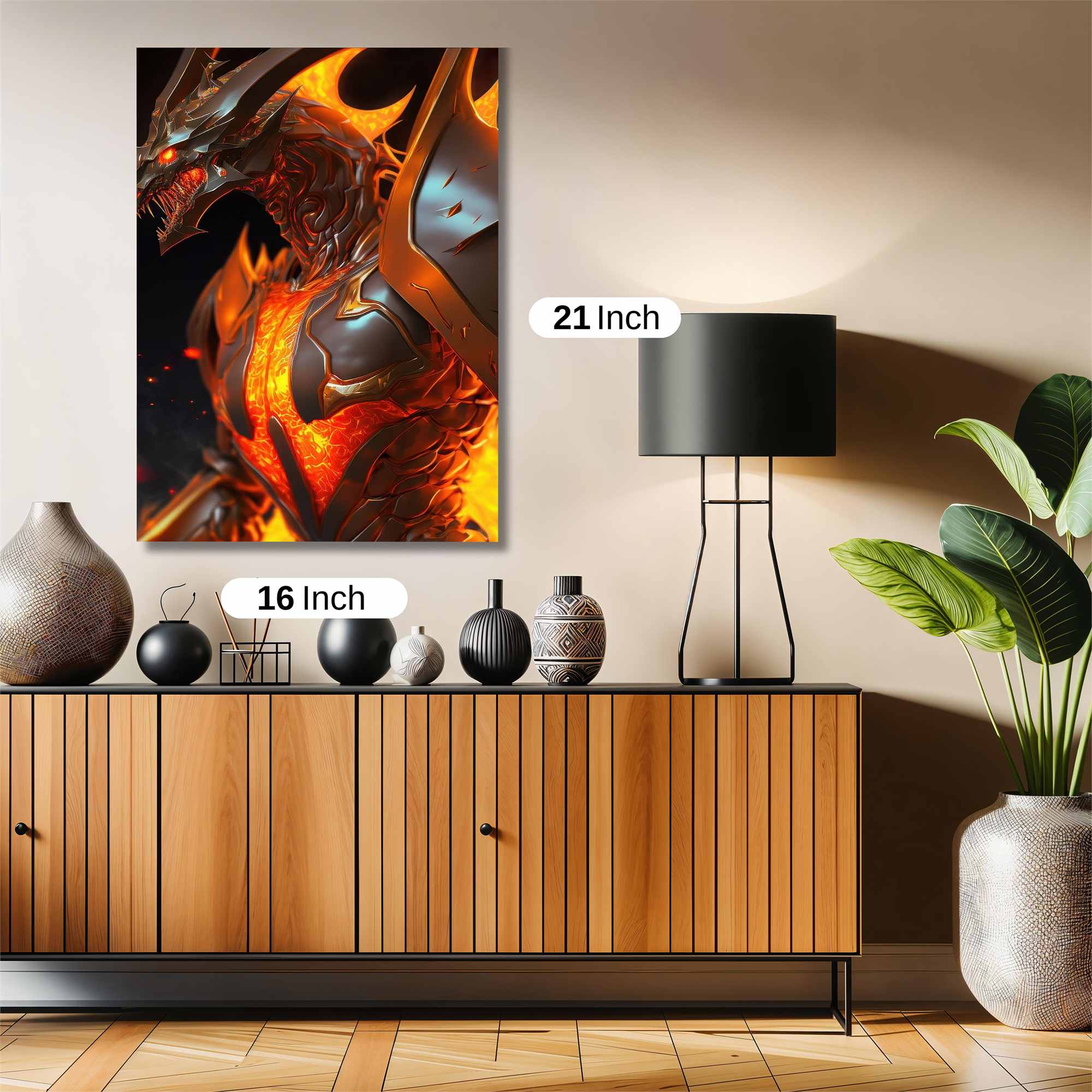 Dragon Infernal Safe Wall Magnetic / M