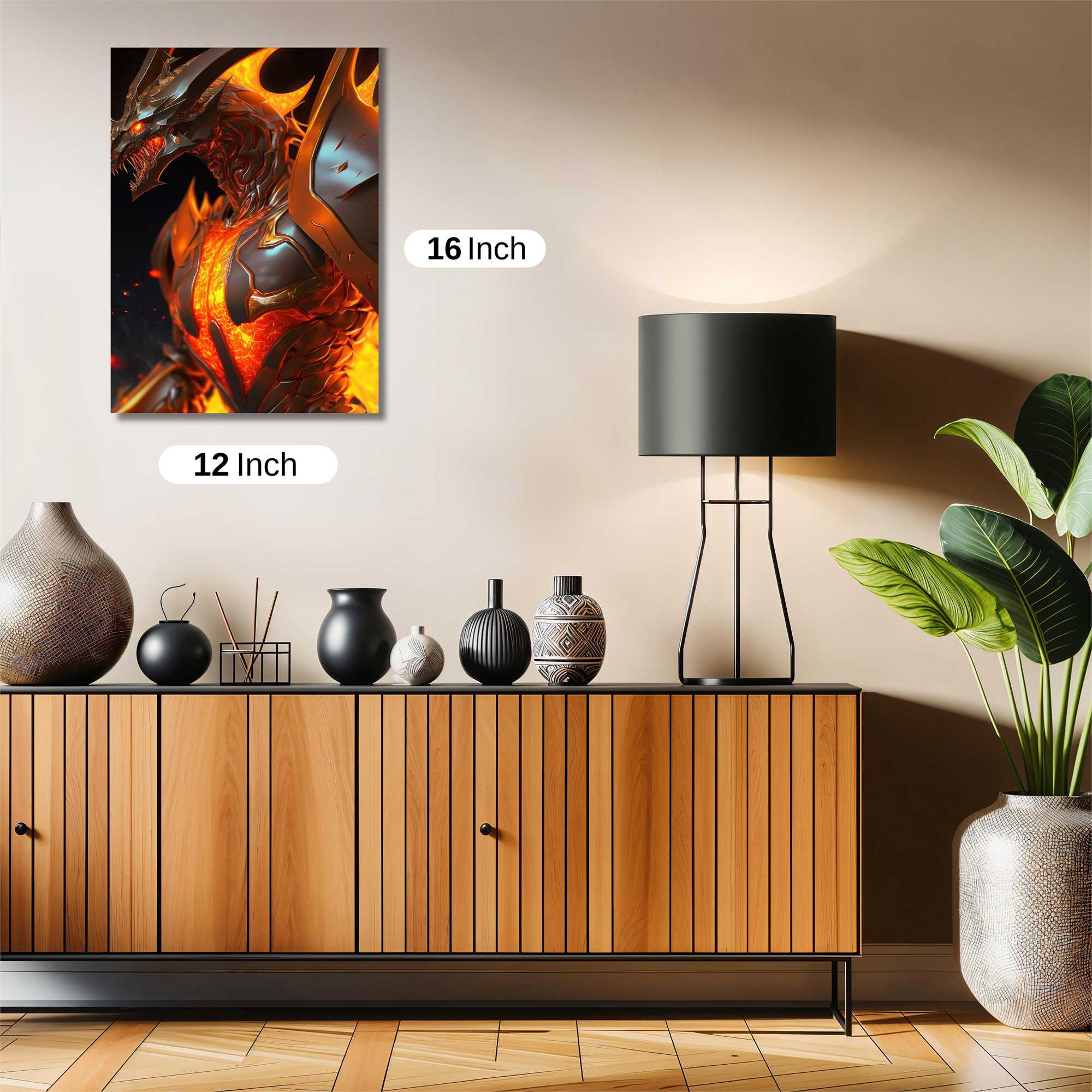 Dragon Infernal Safe Wall Magnetic / M