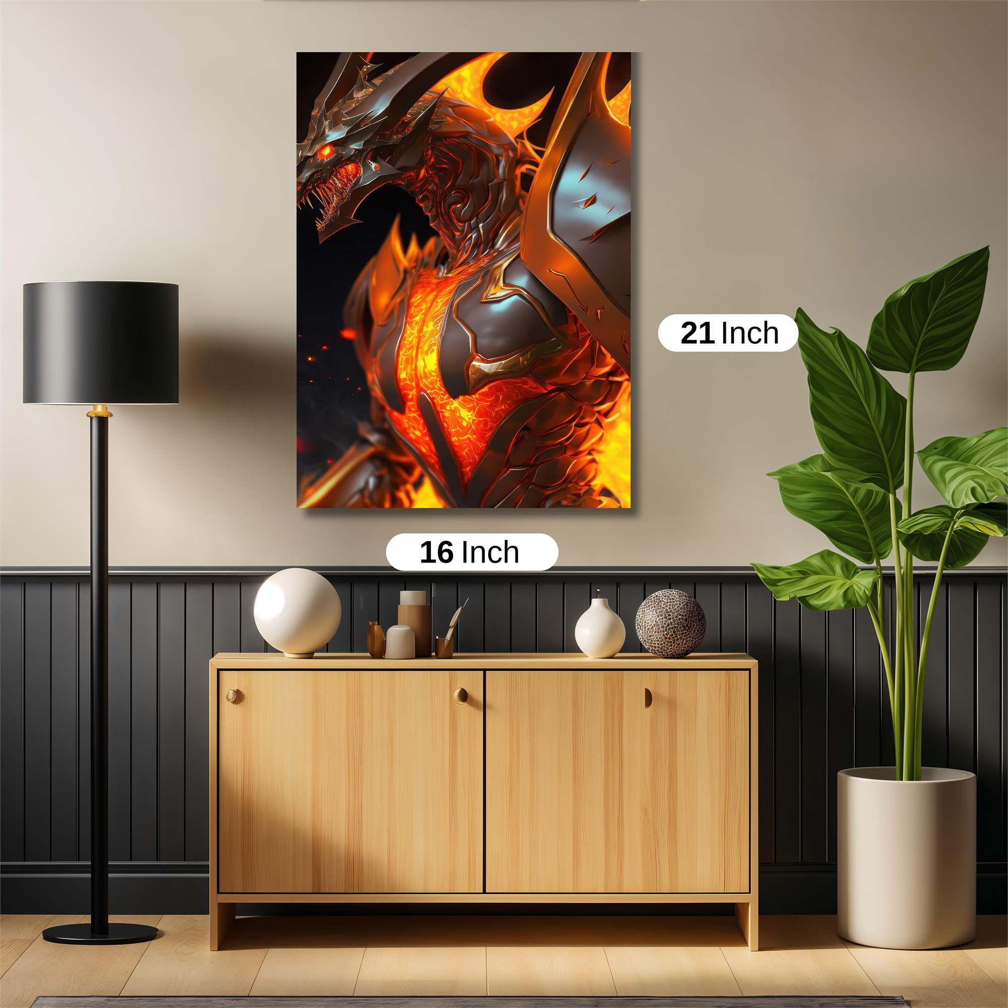 Dragon Infernal Safe Wall Magnetic / M