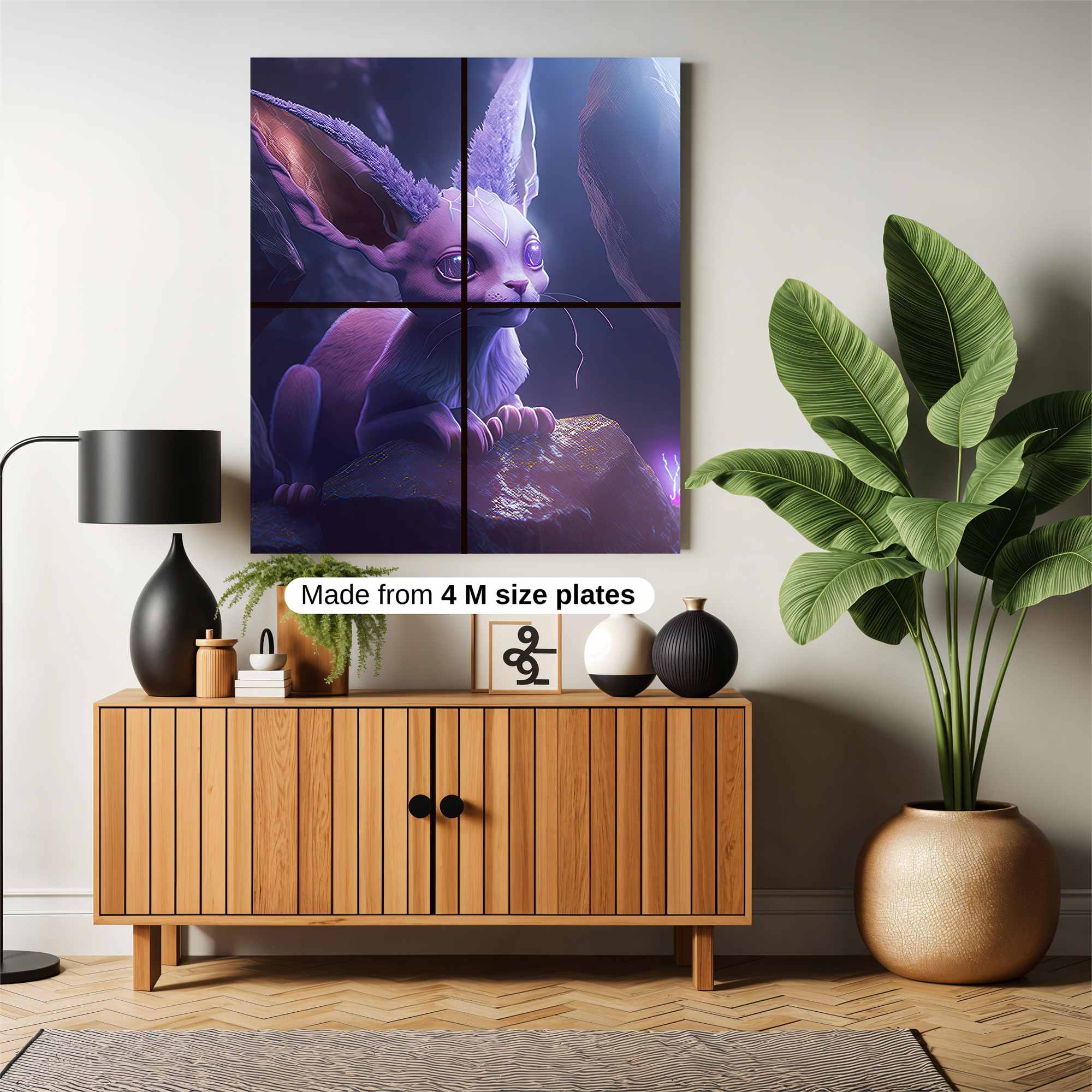 Moonlit Whimsy Safe Wall Magnetic / M