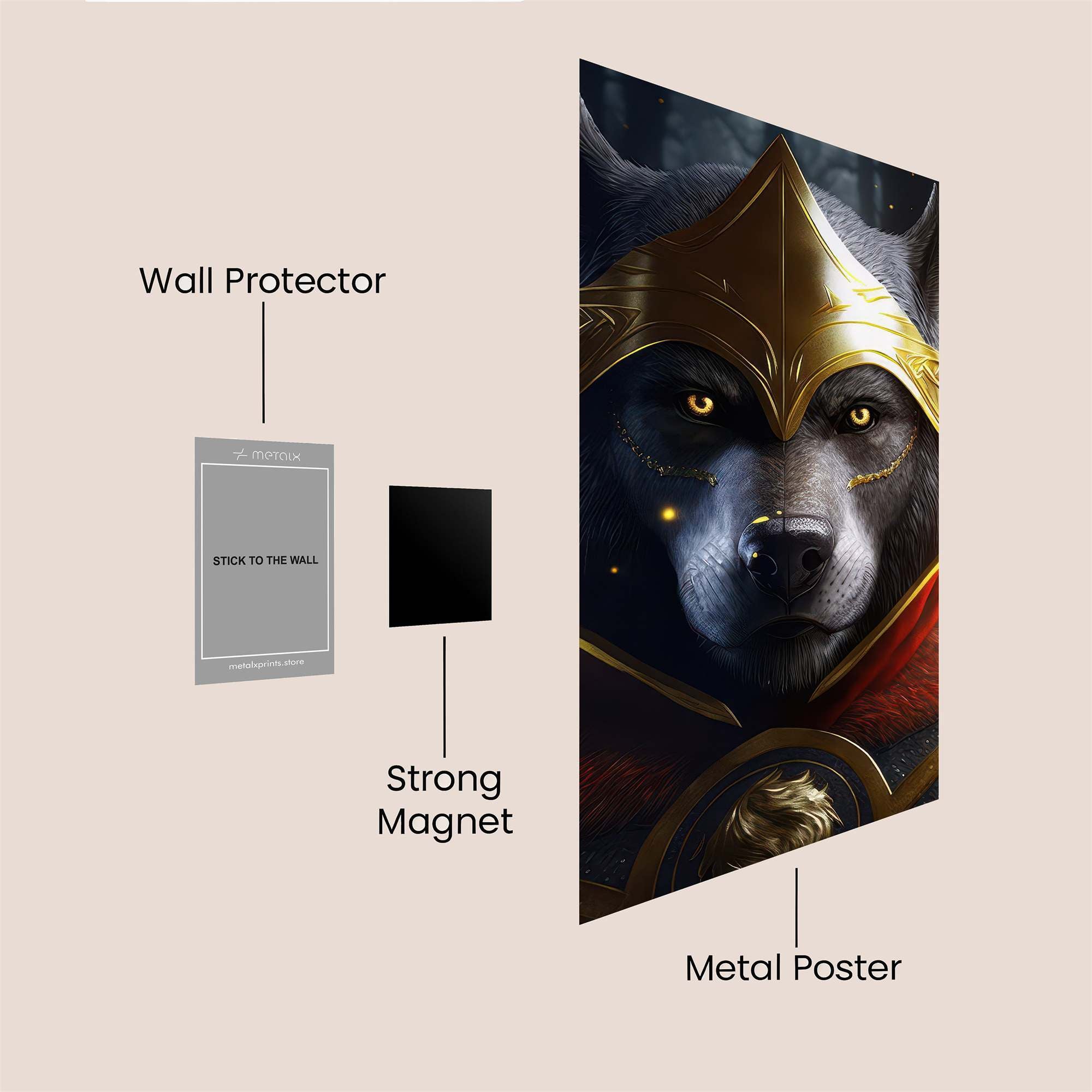Wolf Sovereign Safe Wall Magnetic / M