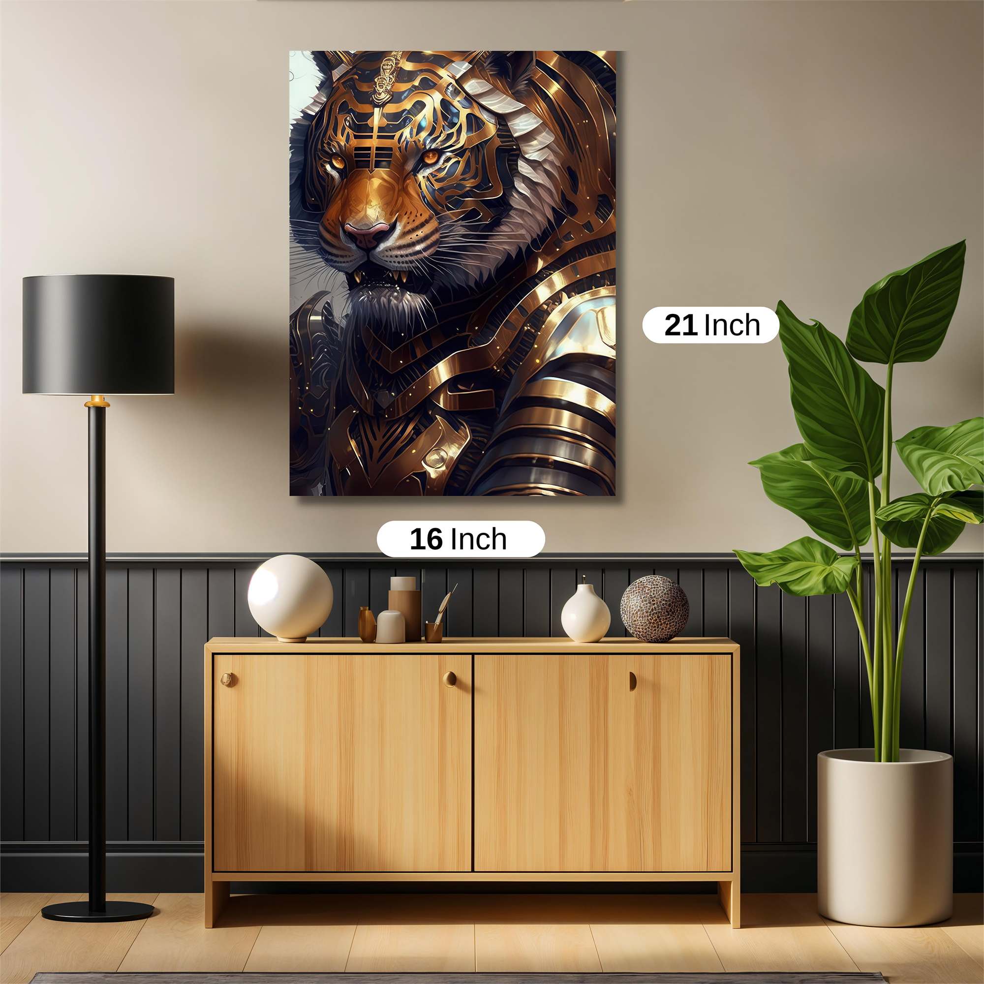 Tiger Majestic Safe Wall Magnetic / M