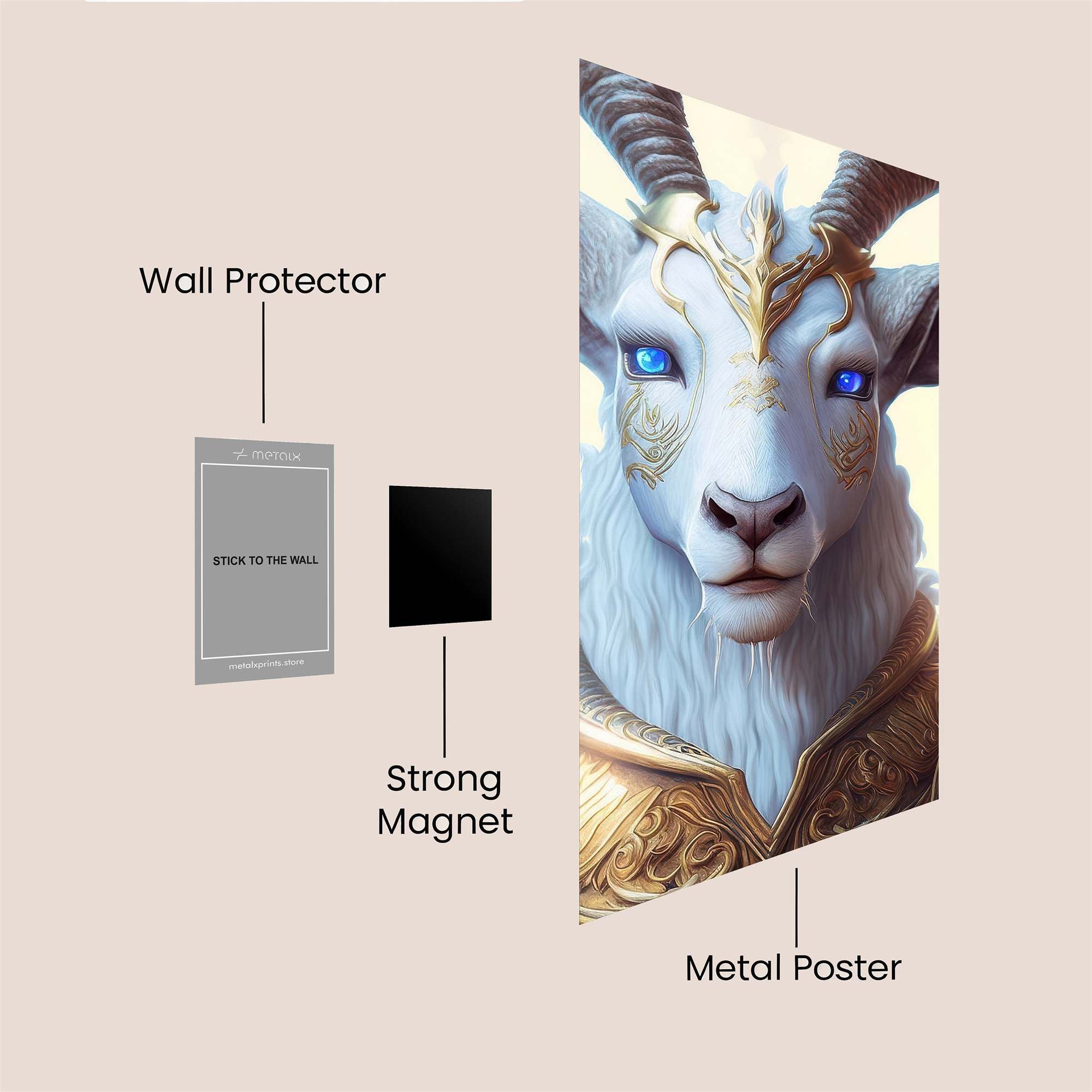 Aries Regal Safe Wall Magnetic / M