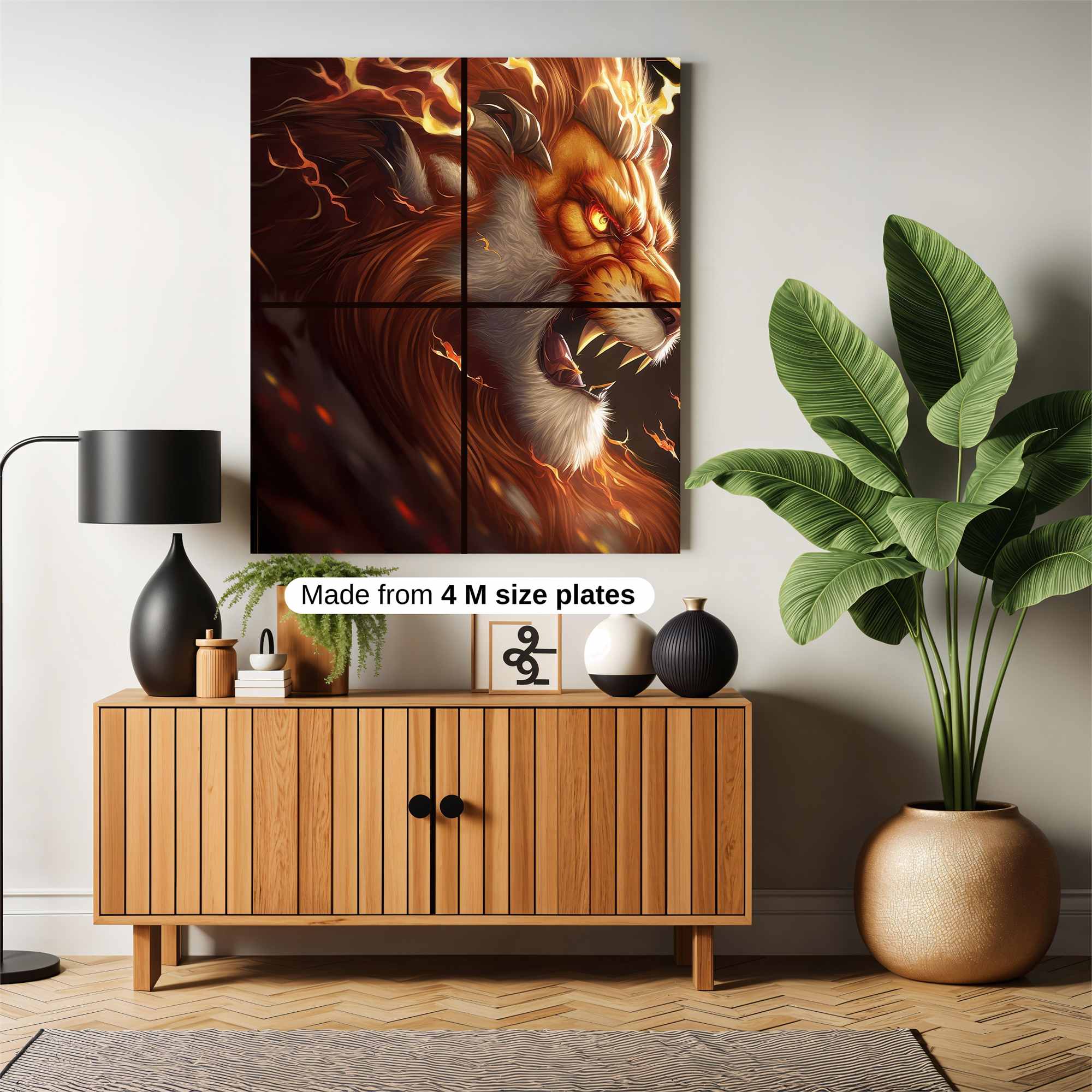 FlameRoar Safe Wall Magnetic / M