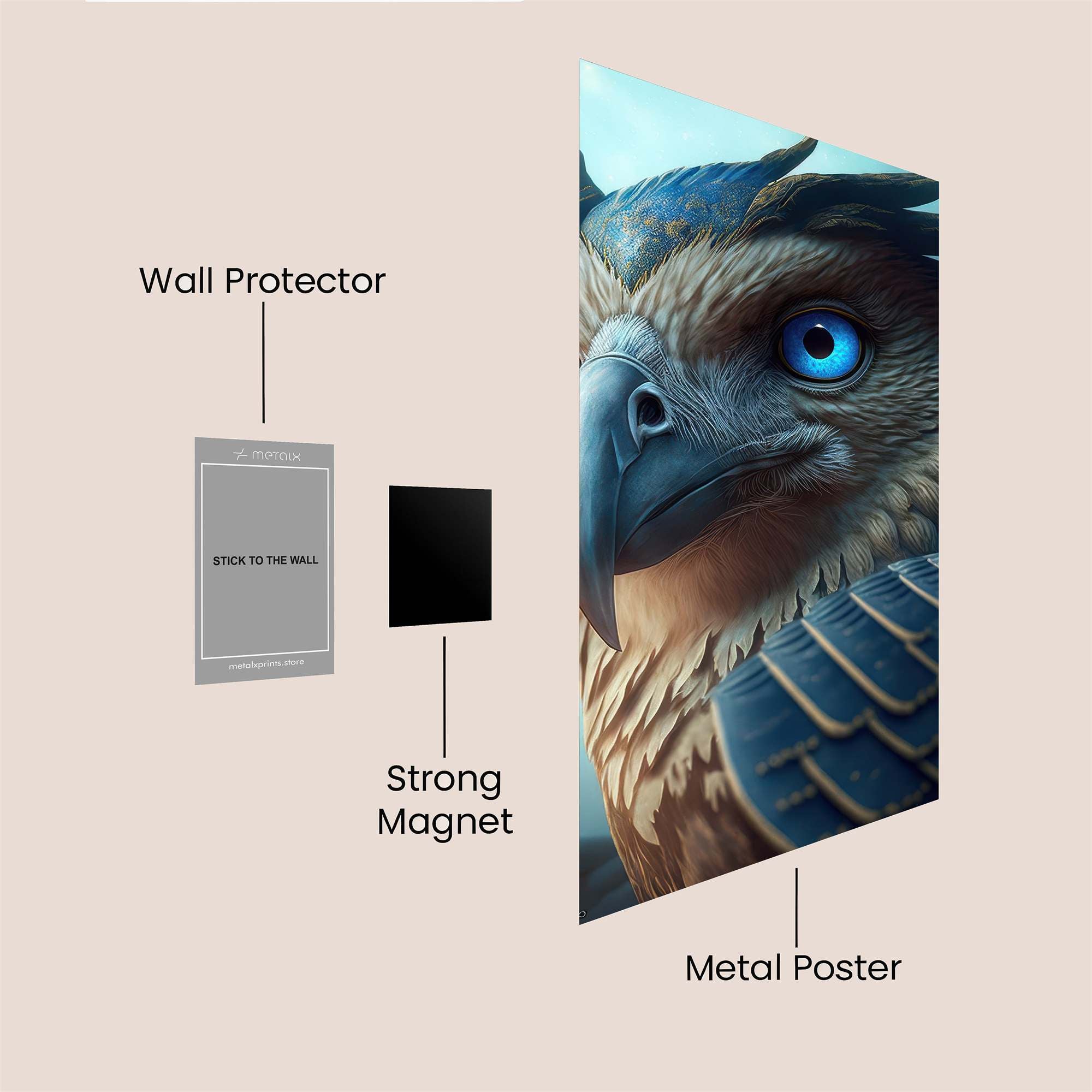 Eagle Enigma Safe Wall Magnetic / M