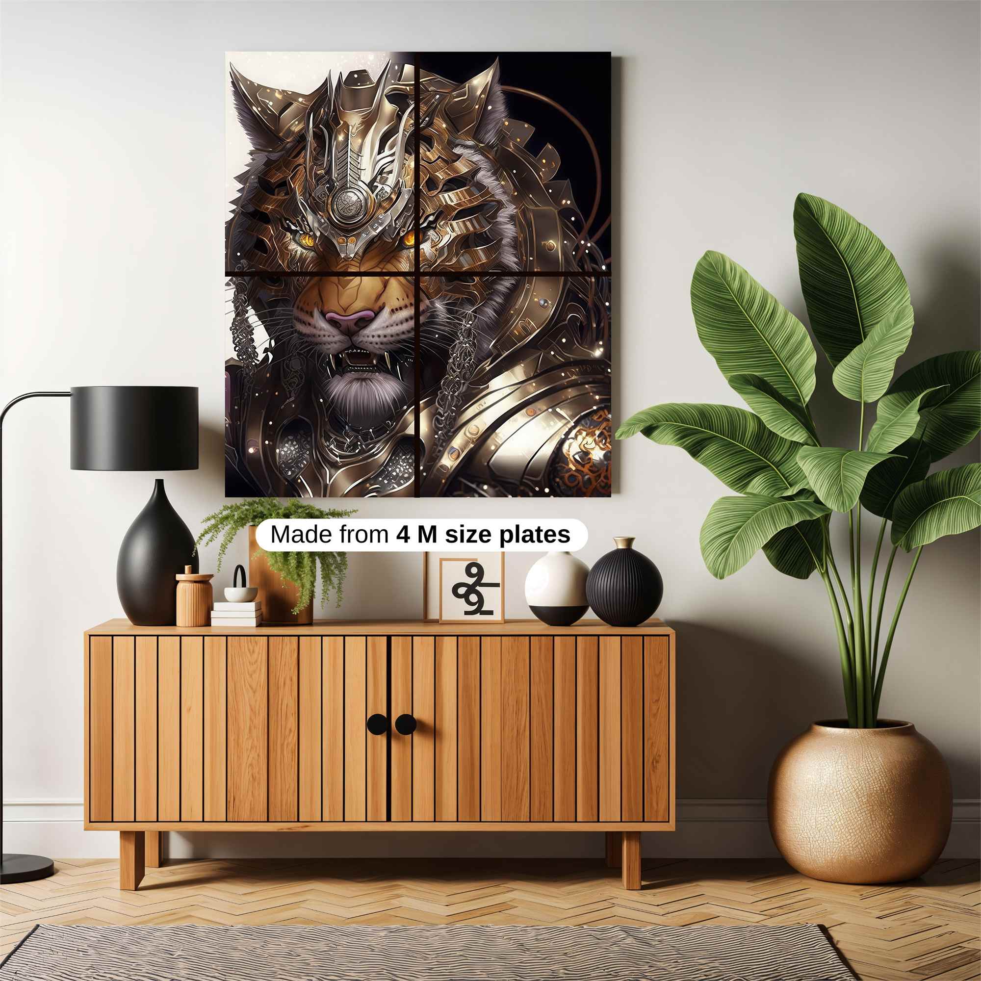 Tiger Majesty Safe Wall Magnetic / M