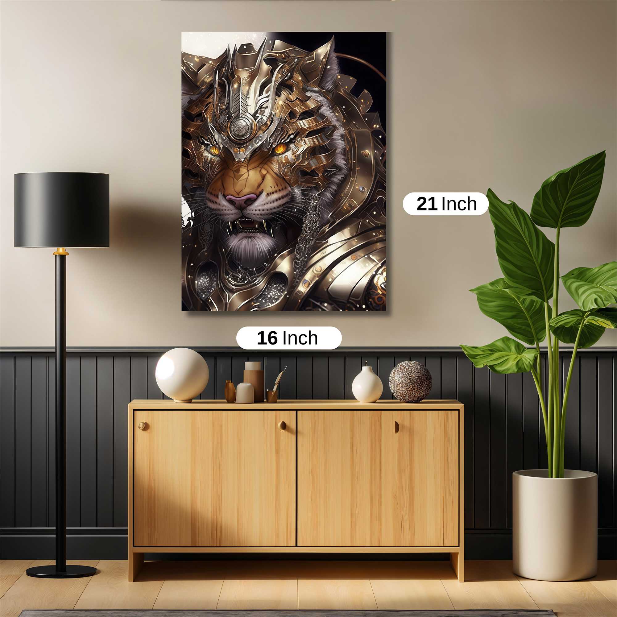 Tiger Majesty Safe Wall Magnetic / M