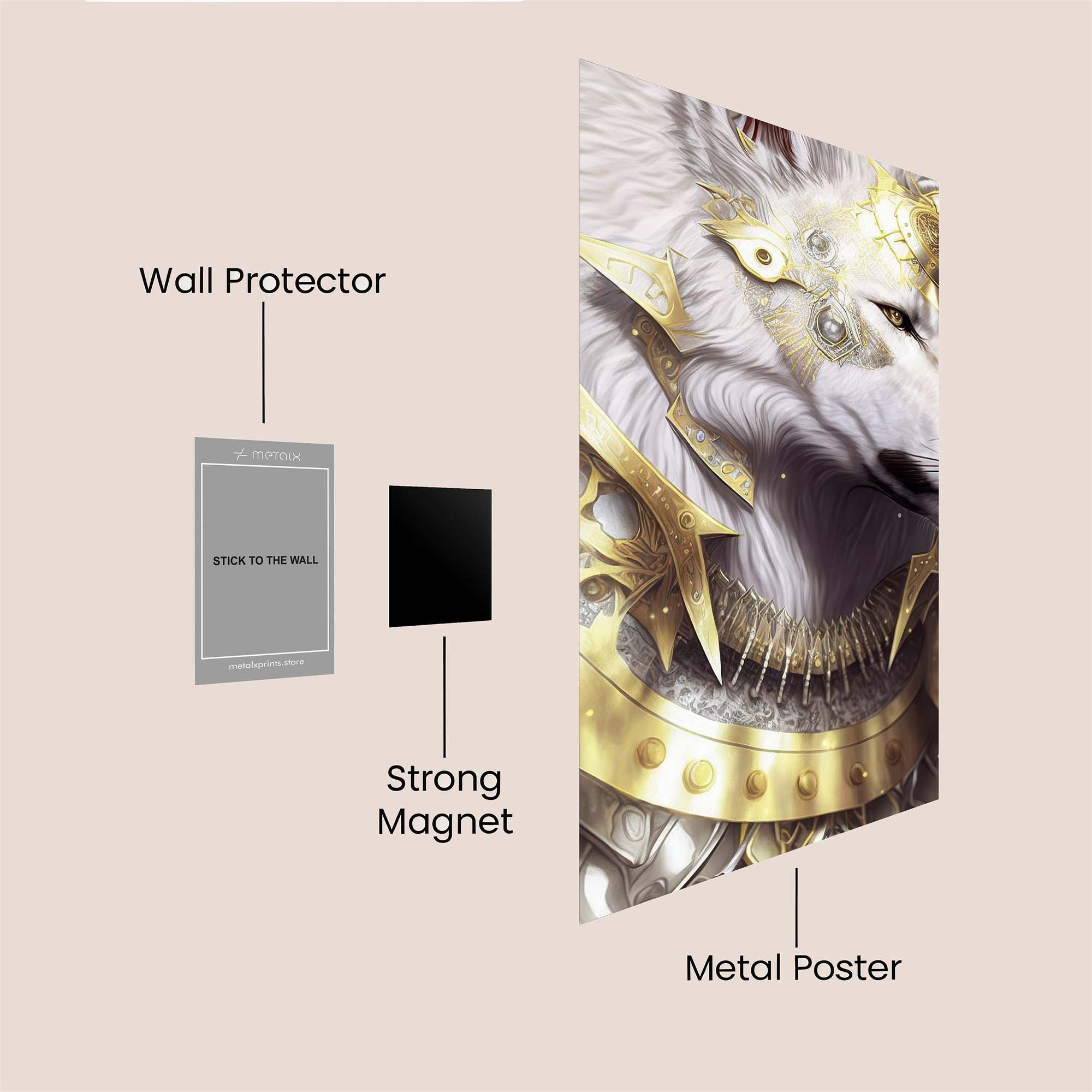 Royal Serenity Safe Wall Magnetic / M