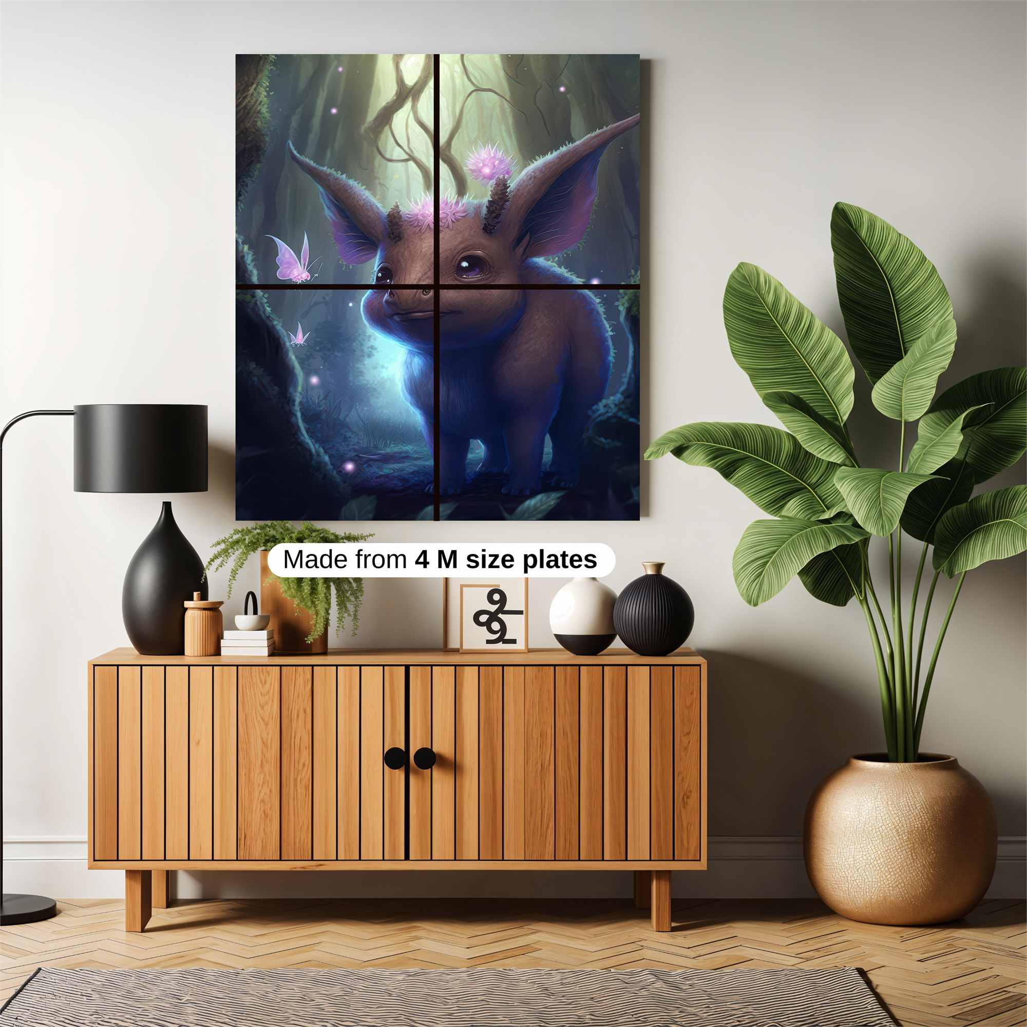 Forest Whimsy Safe Wall Magnetic / M