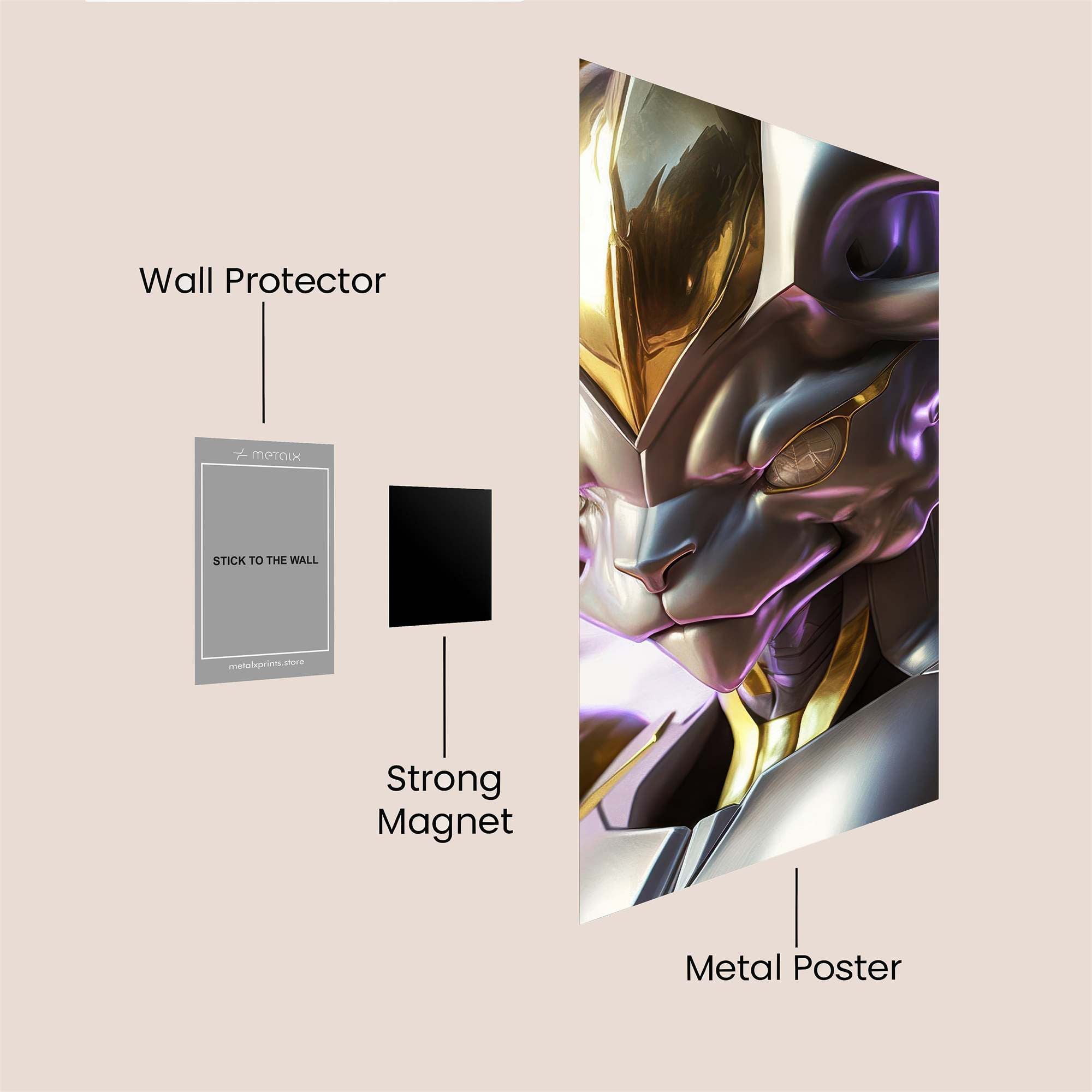 Demon Enigma Safe Wall Magnetic / M