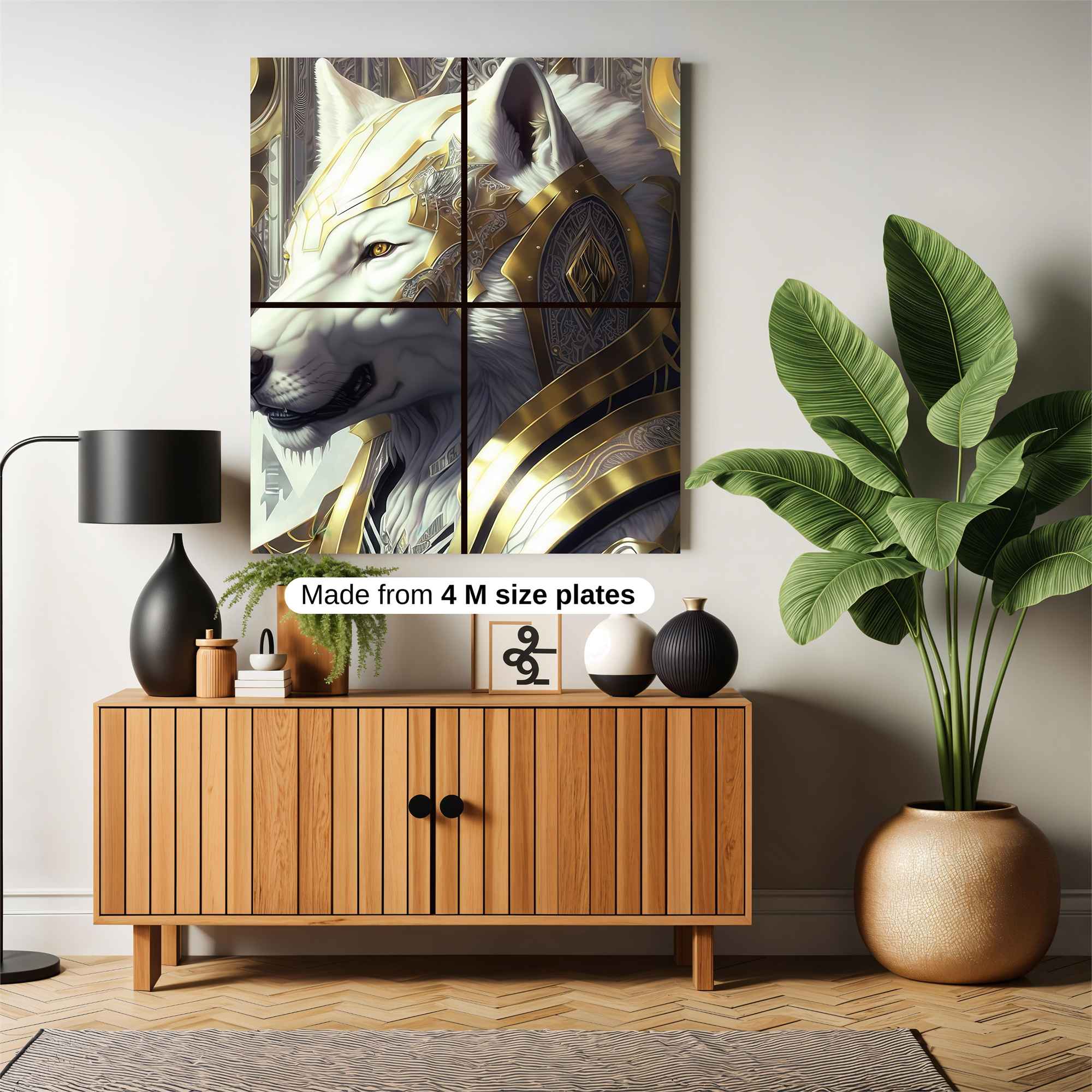 Regal Wolf Safe Wall Magnetic / M