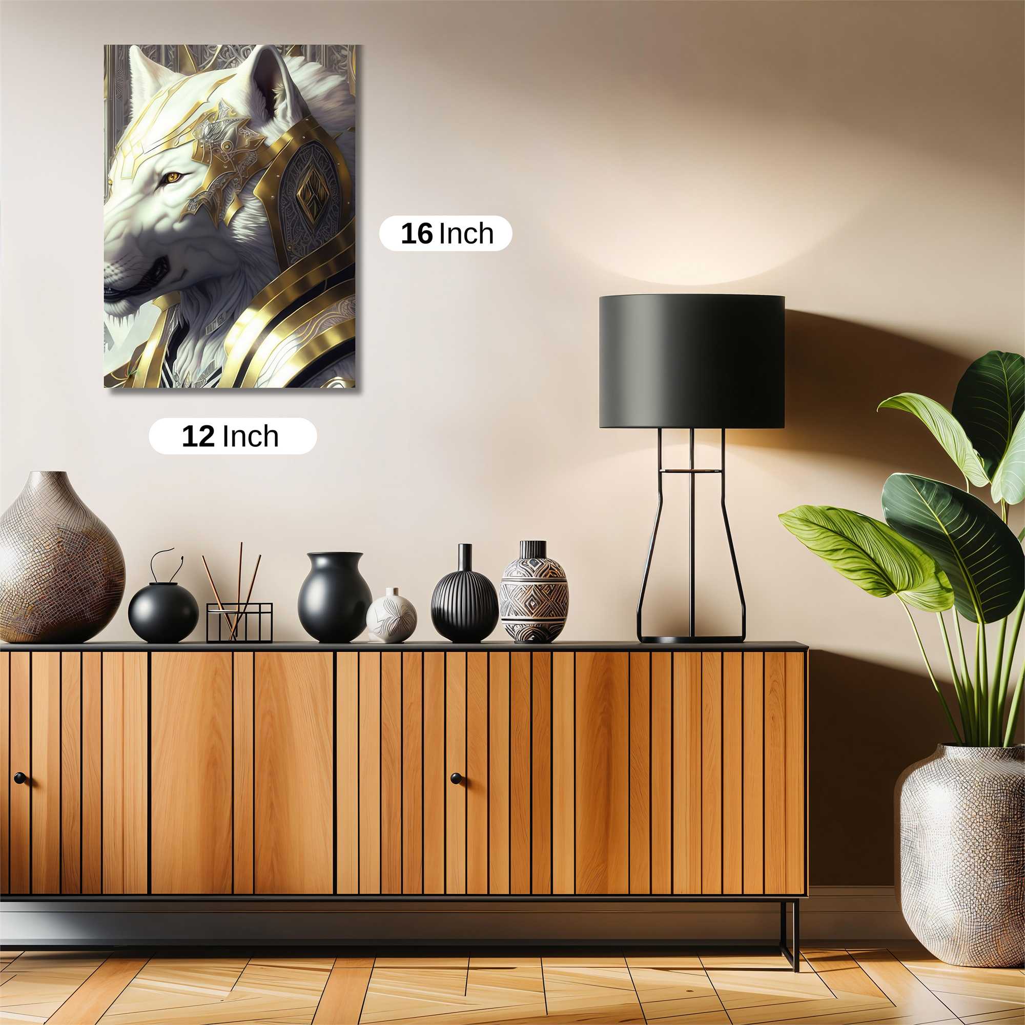 Regal Wolf Safe Wall Magnetic / M