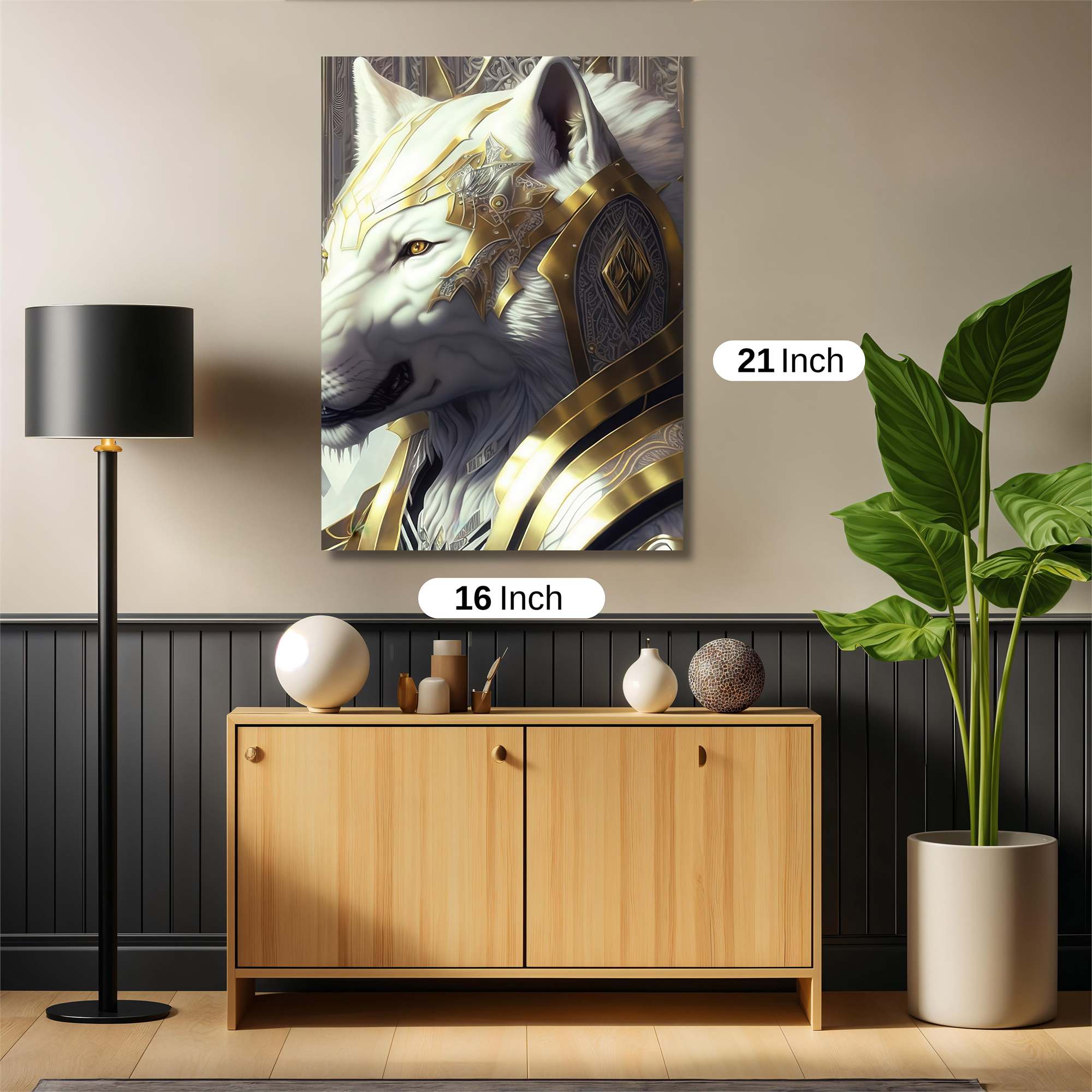 Regal Wolf Safe Wall Magnetic / M