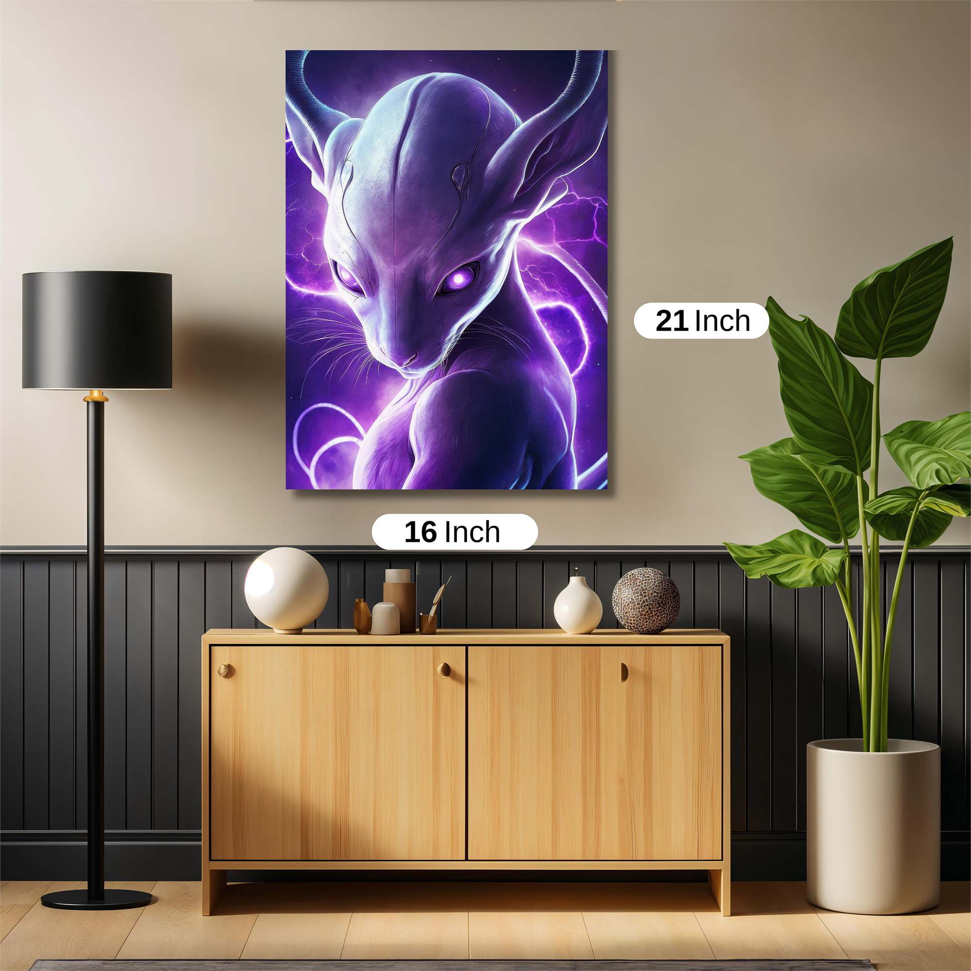 Mewtwo Mystic Safe Wall Magnetic / M