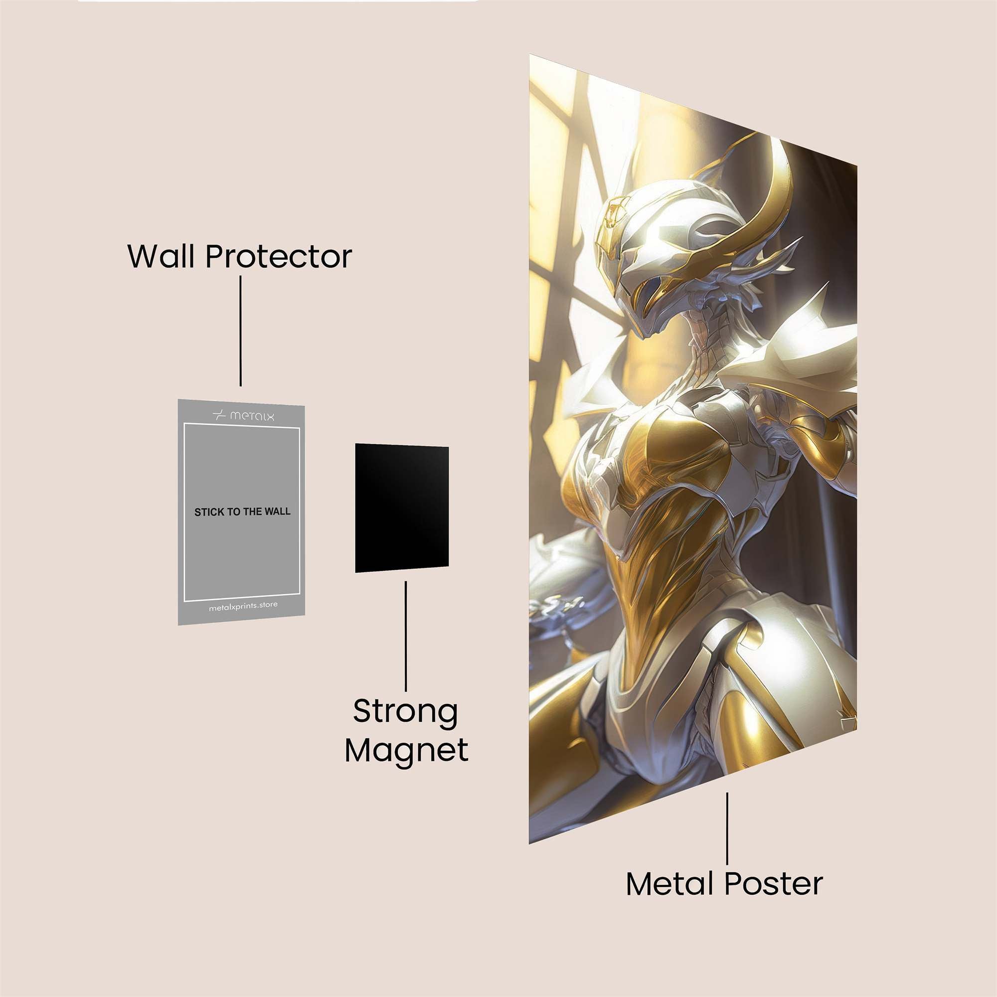 Divine Radiance Safe Wall Magnetic / M