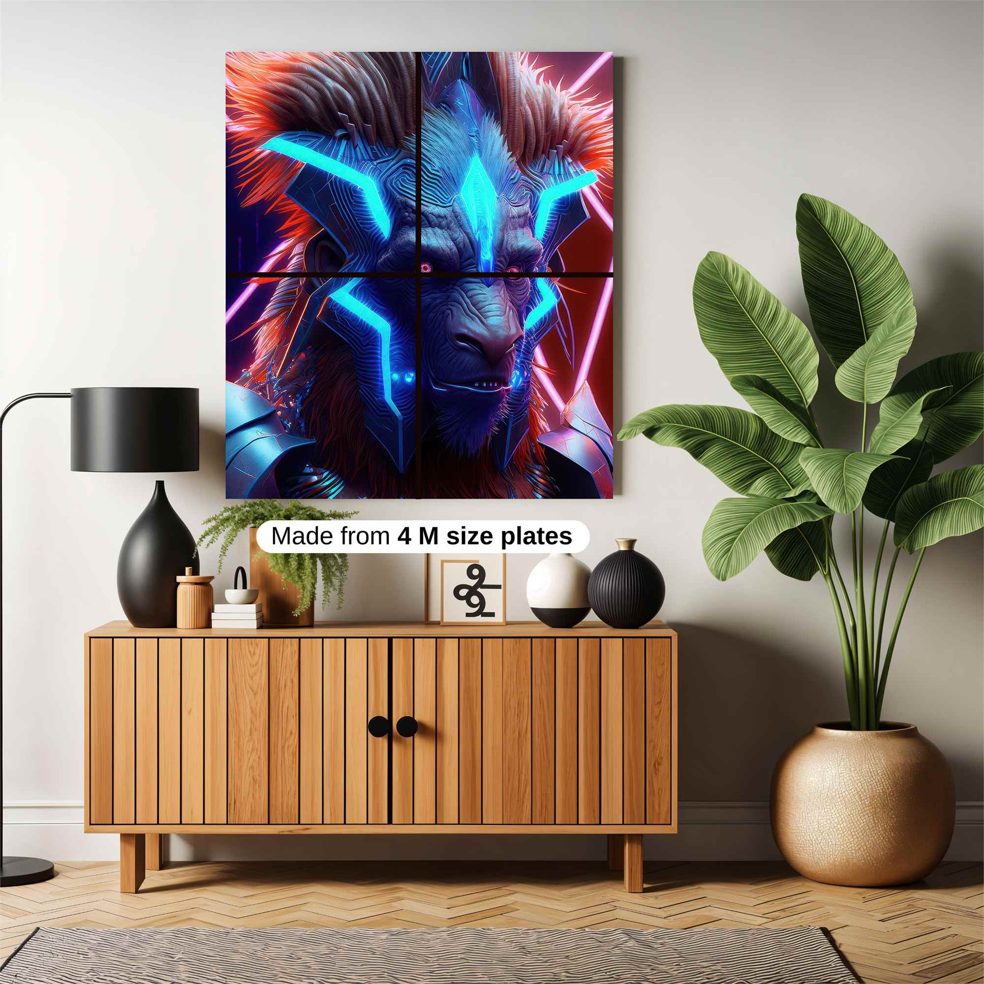 Cyber Simian Safe Wall Magnetic / M