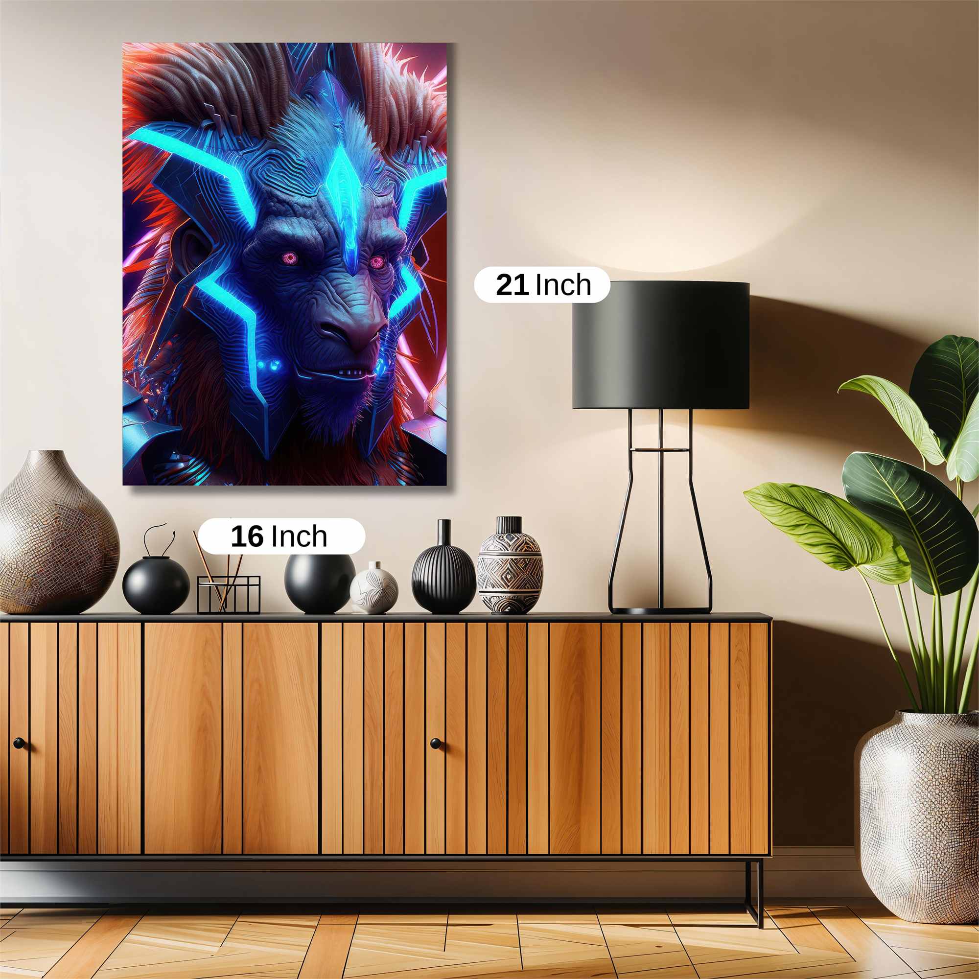 Cyber Simian Safe Wall Magnetic / M