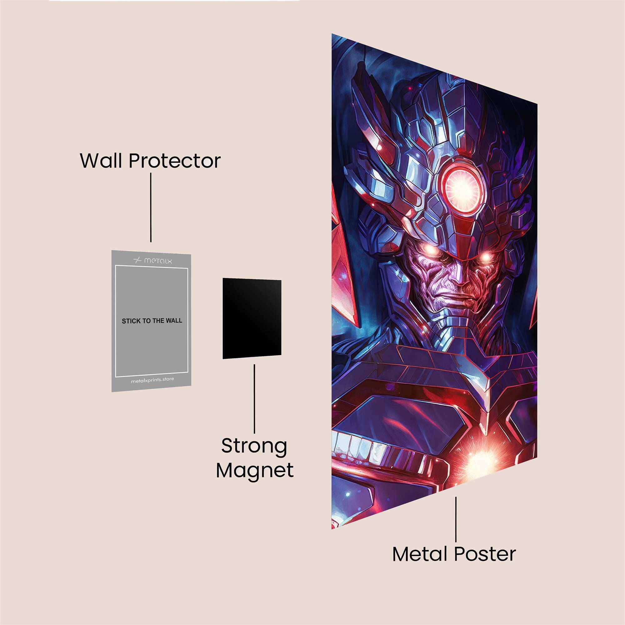 Galactus Cosmic Safe Wall Magnetic / M