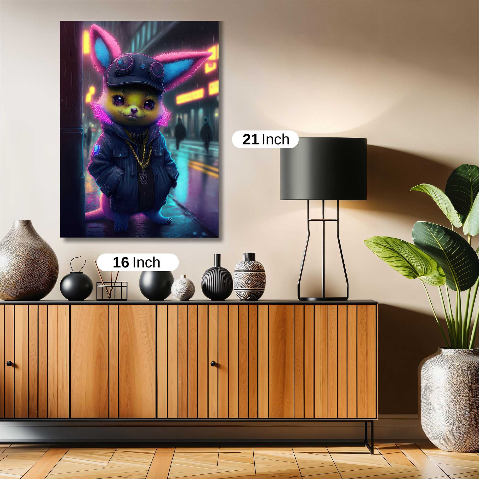 Pikachu Punk Safe Wall Magnetic / M