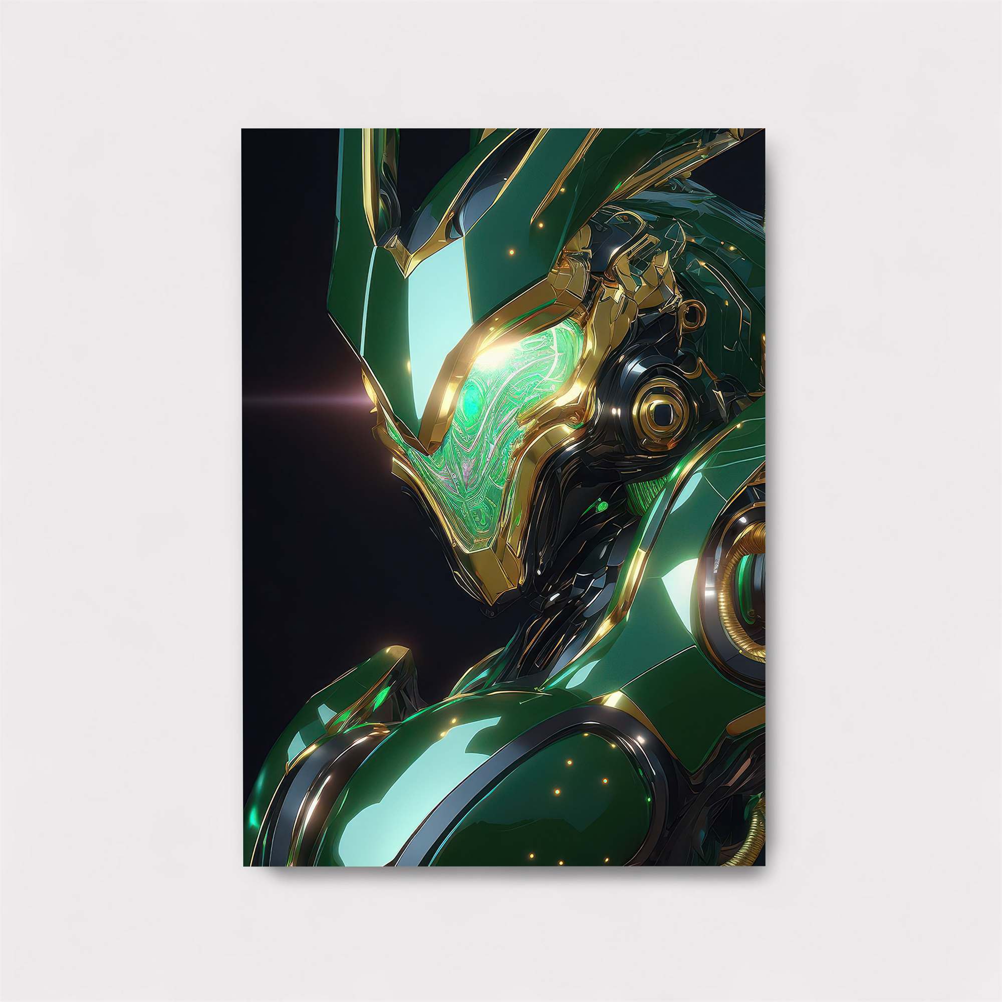 Neon Samurai Safe Wall Magnetic / M