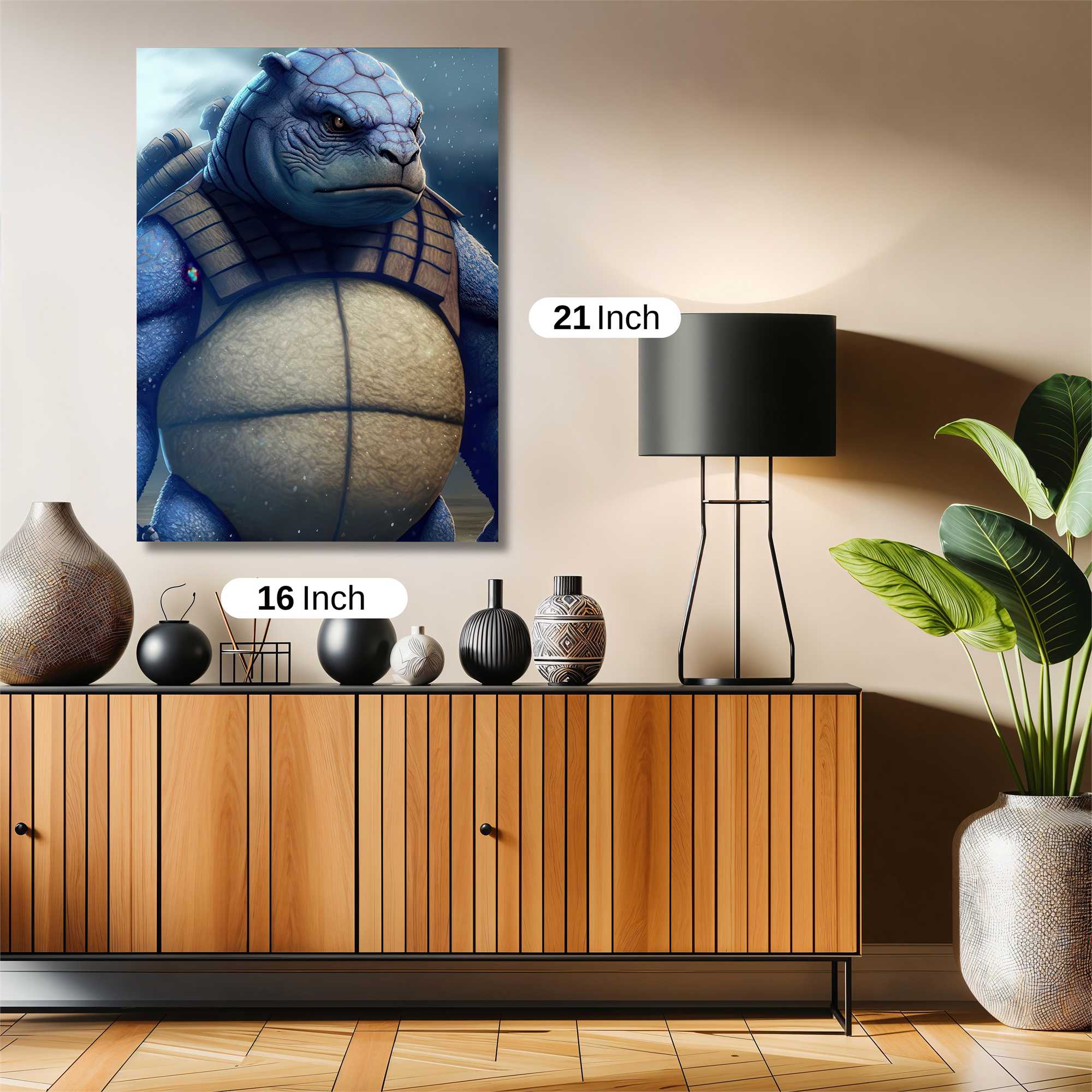 Blastoise Brooding Safe Wall Magnetic / M