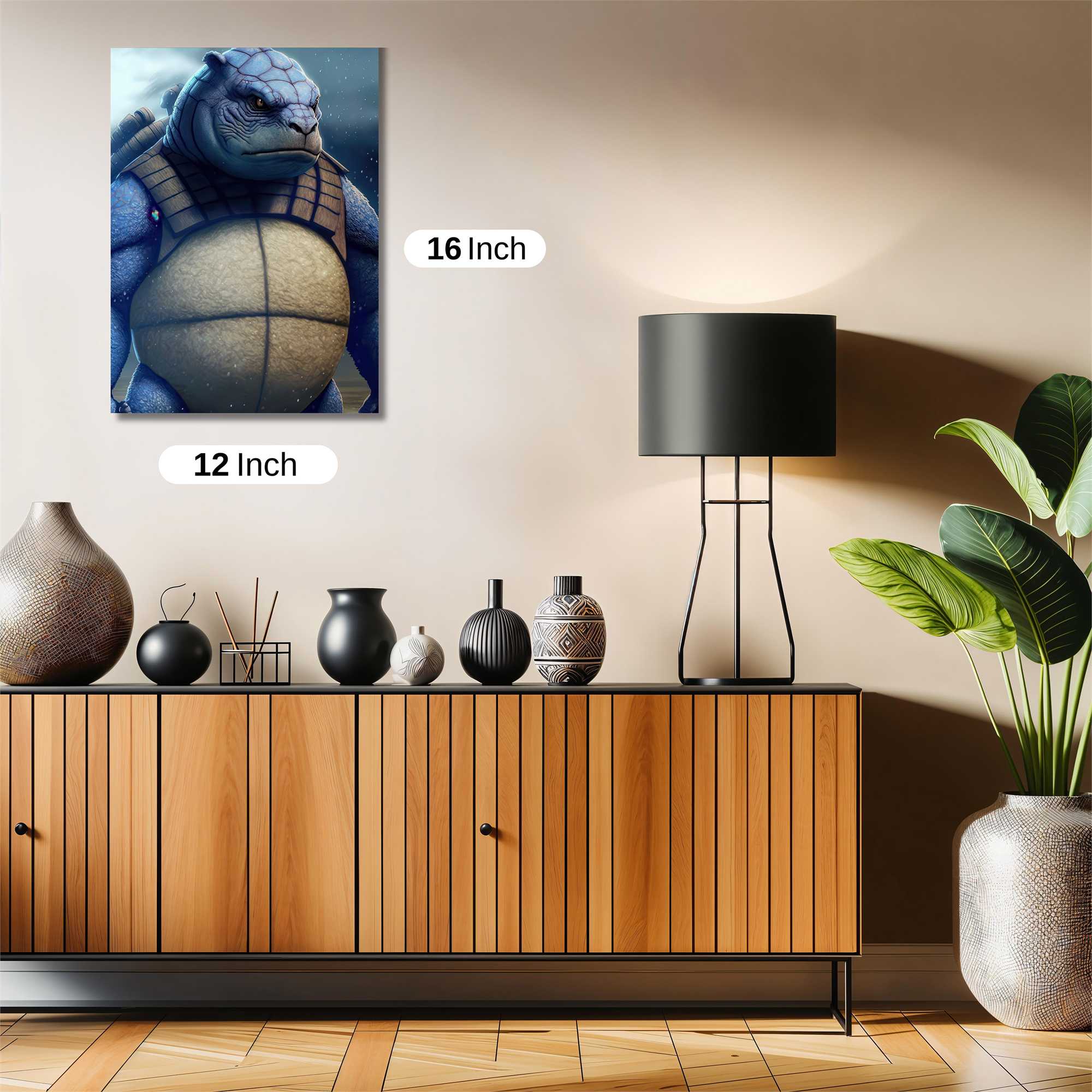 Blastoise Brooding Safe Wall Magnetic / M