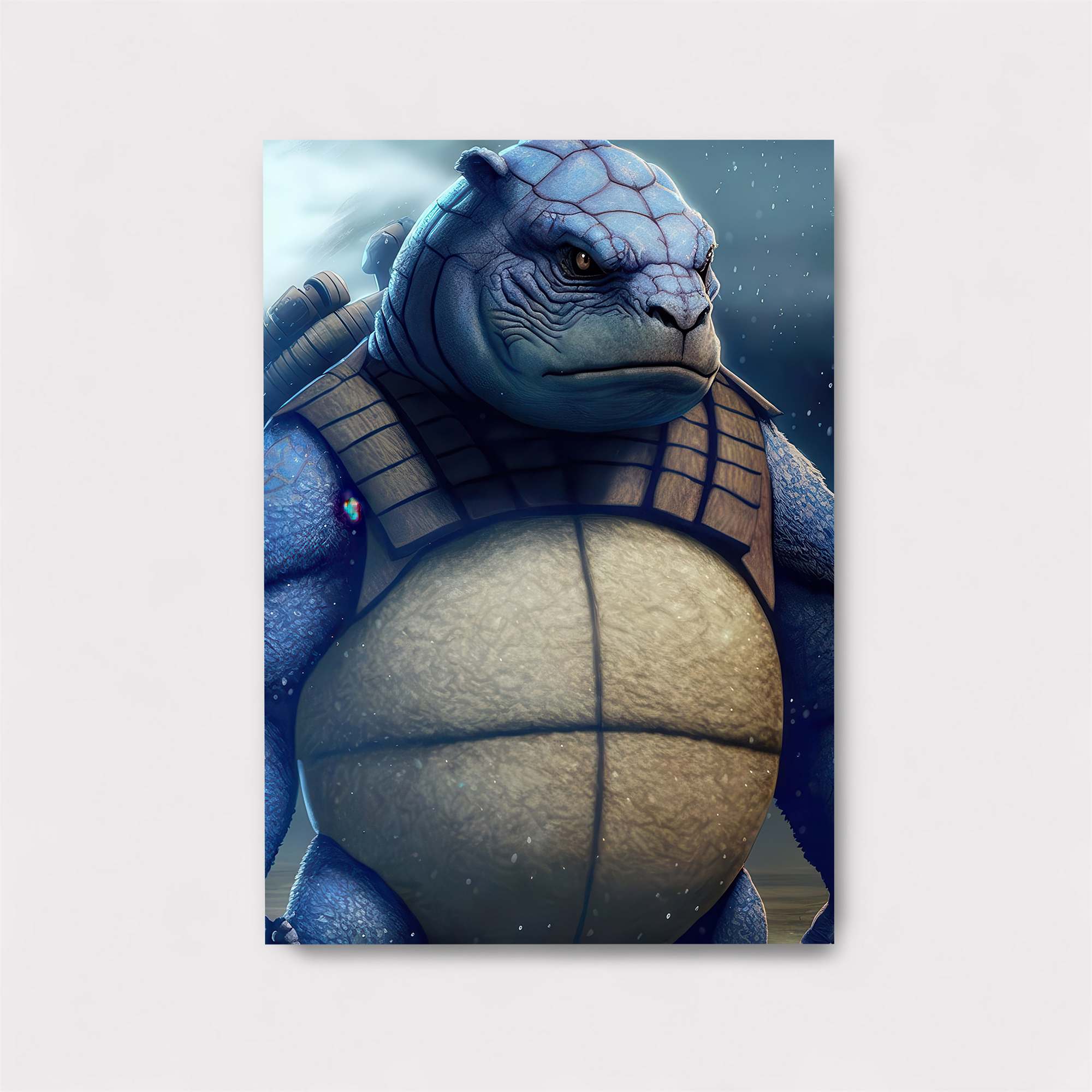 Blastoise Brooding Safe Wall Magnetic / M