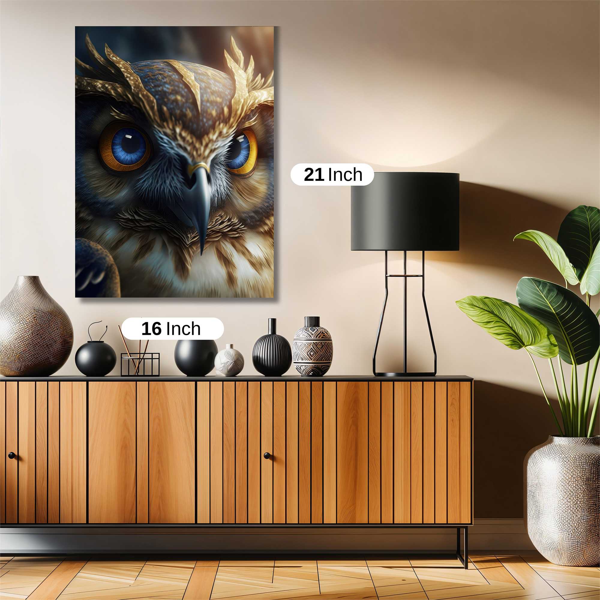 Owl Majestic Safe Wall Magnetic / M