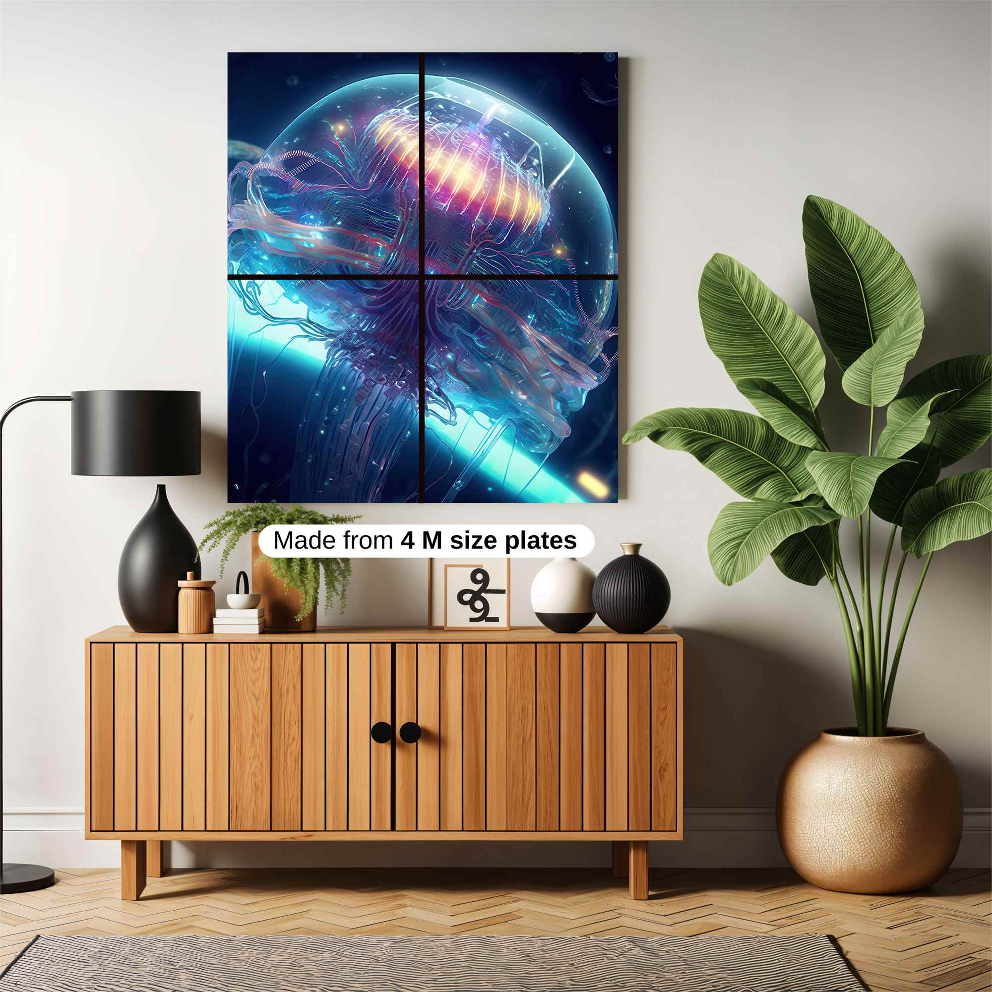 Jellyfish Radiance Safe Wall Magnetic / M