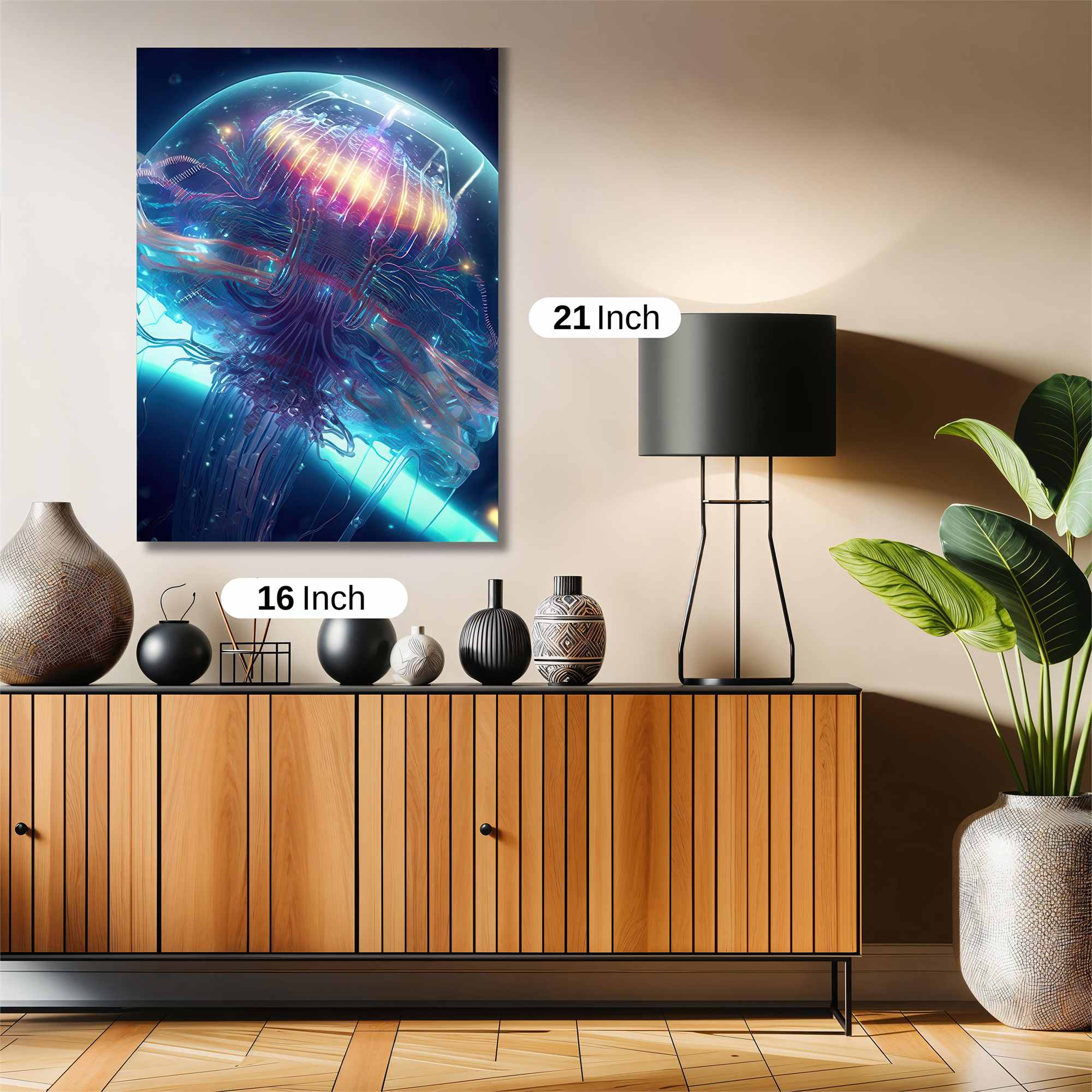 Jellyfish Radiance Safe Wall Magnetic / M