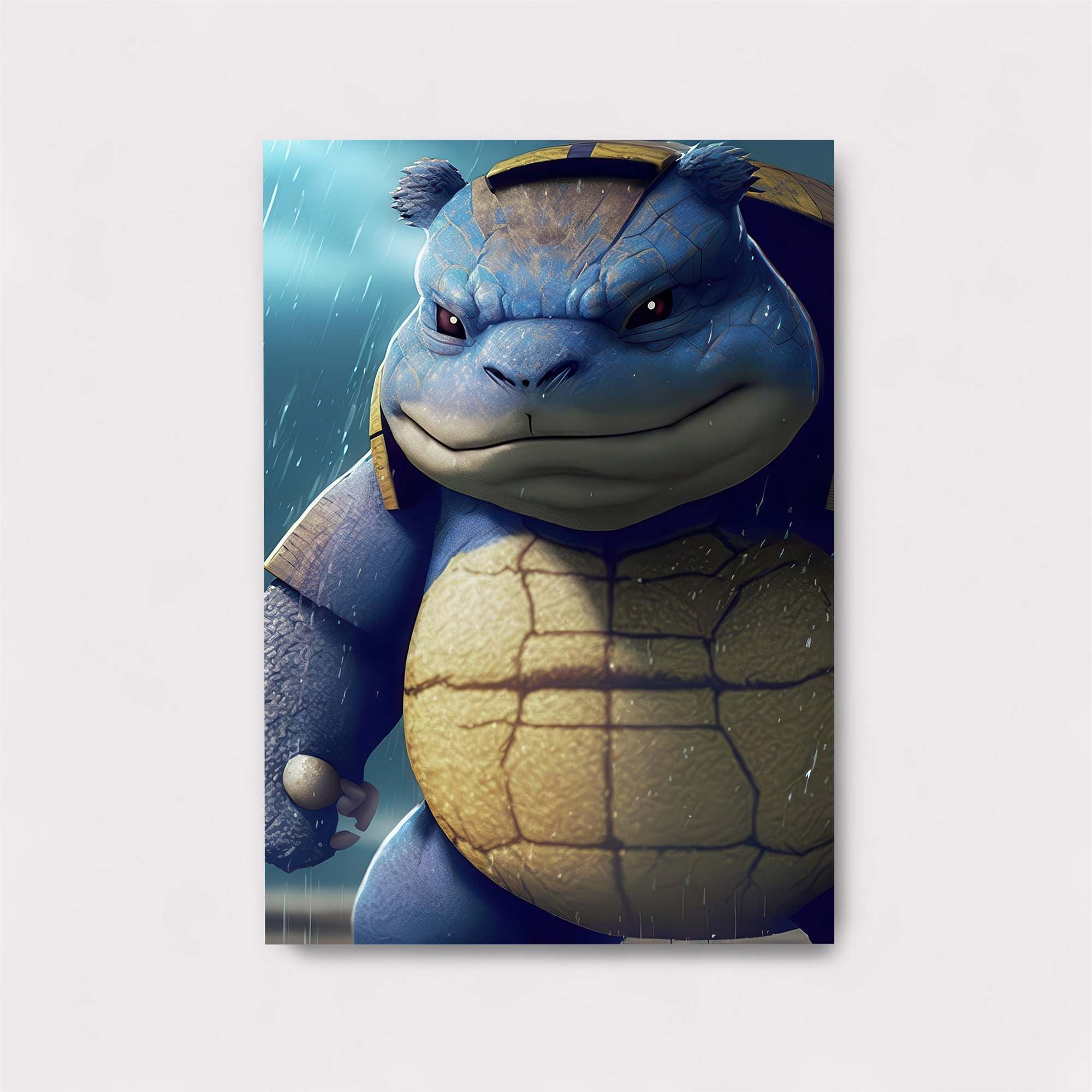 Blastoise Brooding Safe Wall Magnetic / M