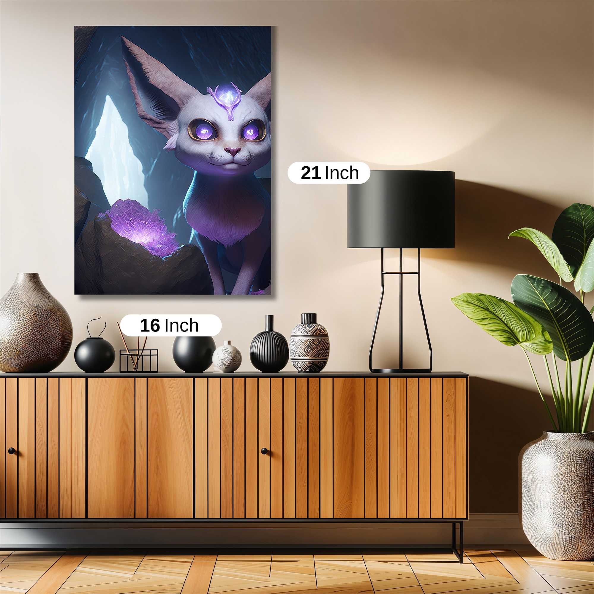 Crystal Whimsy Safe Wall Magnetic / M