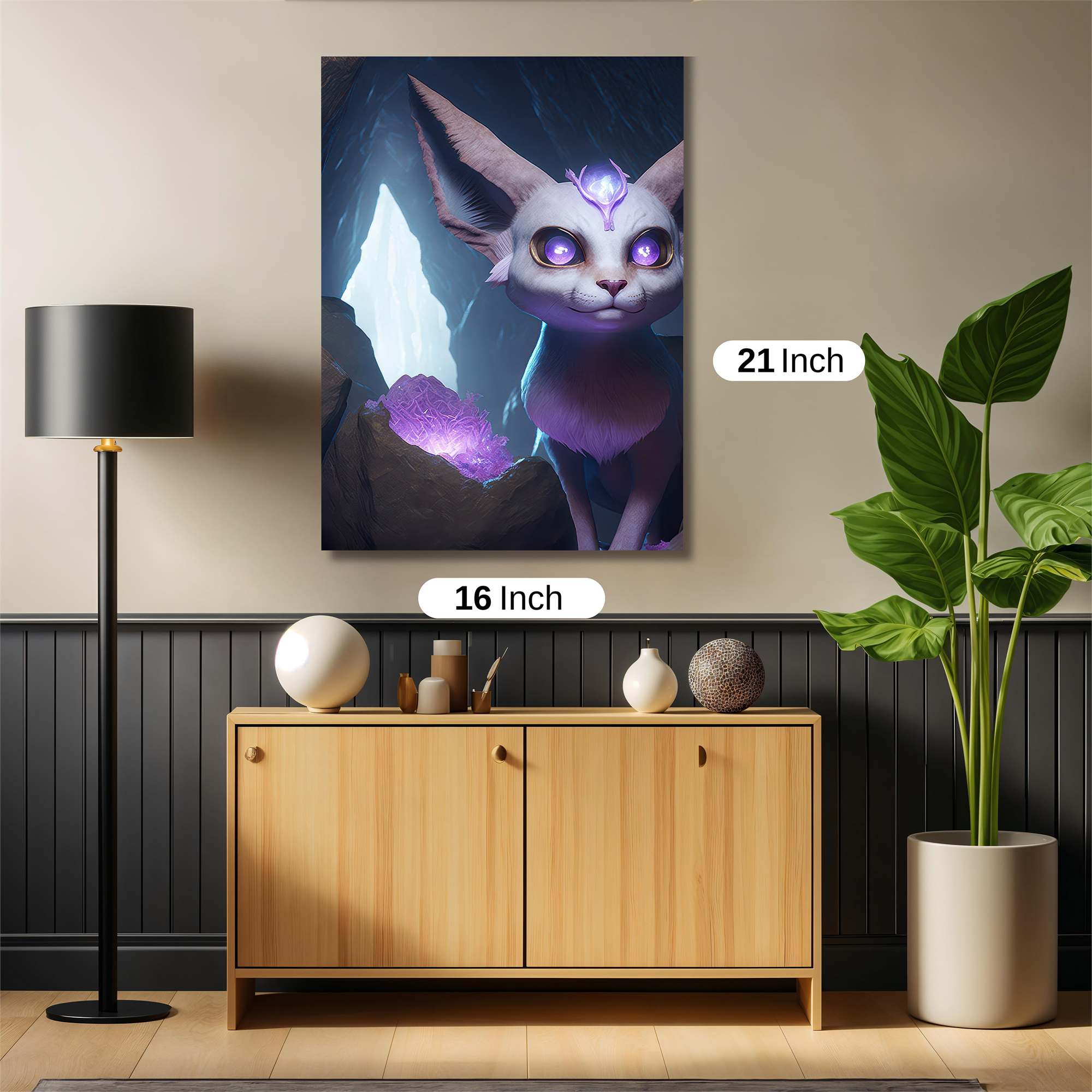 Crystal Whimsy Safe Wall Magnetic / M