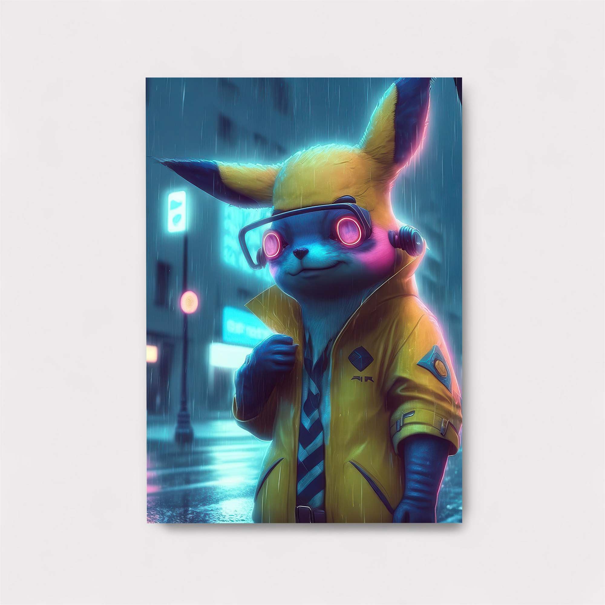 Pikachu Cyberpunk Safe Wall Magnetic / M