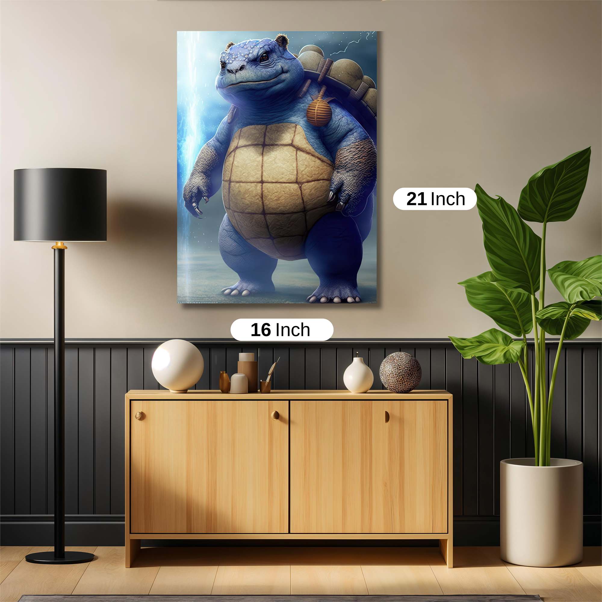 Blastoise Bold Safe Wall Magnetic / M
