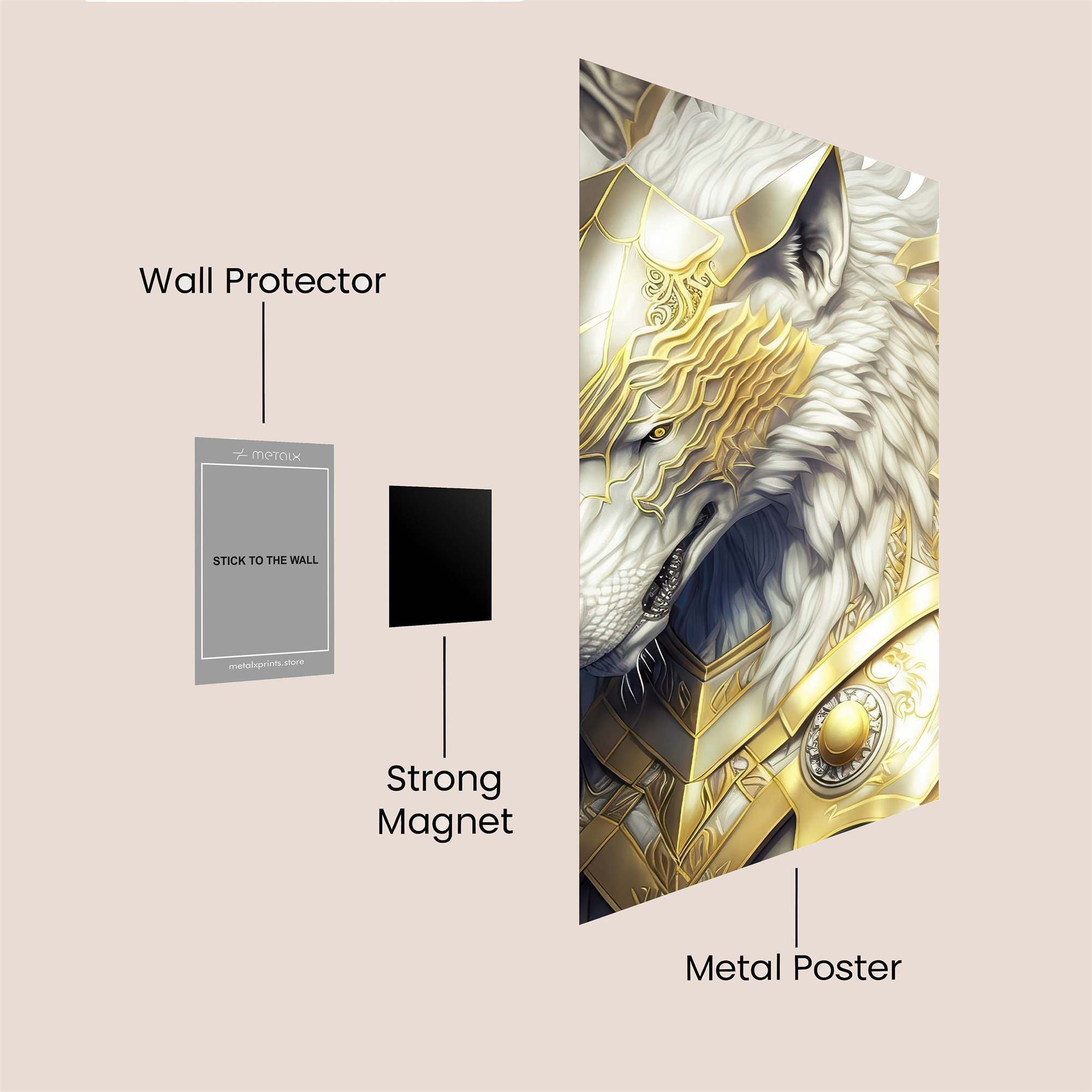 Divine Guardian Safe Wall Magnetic / M