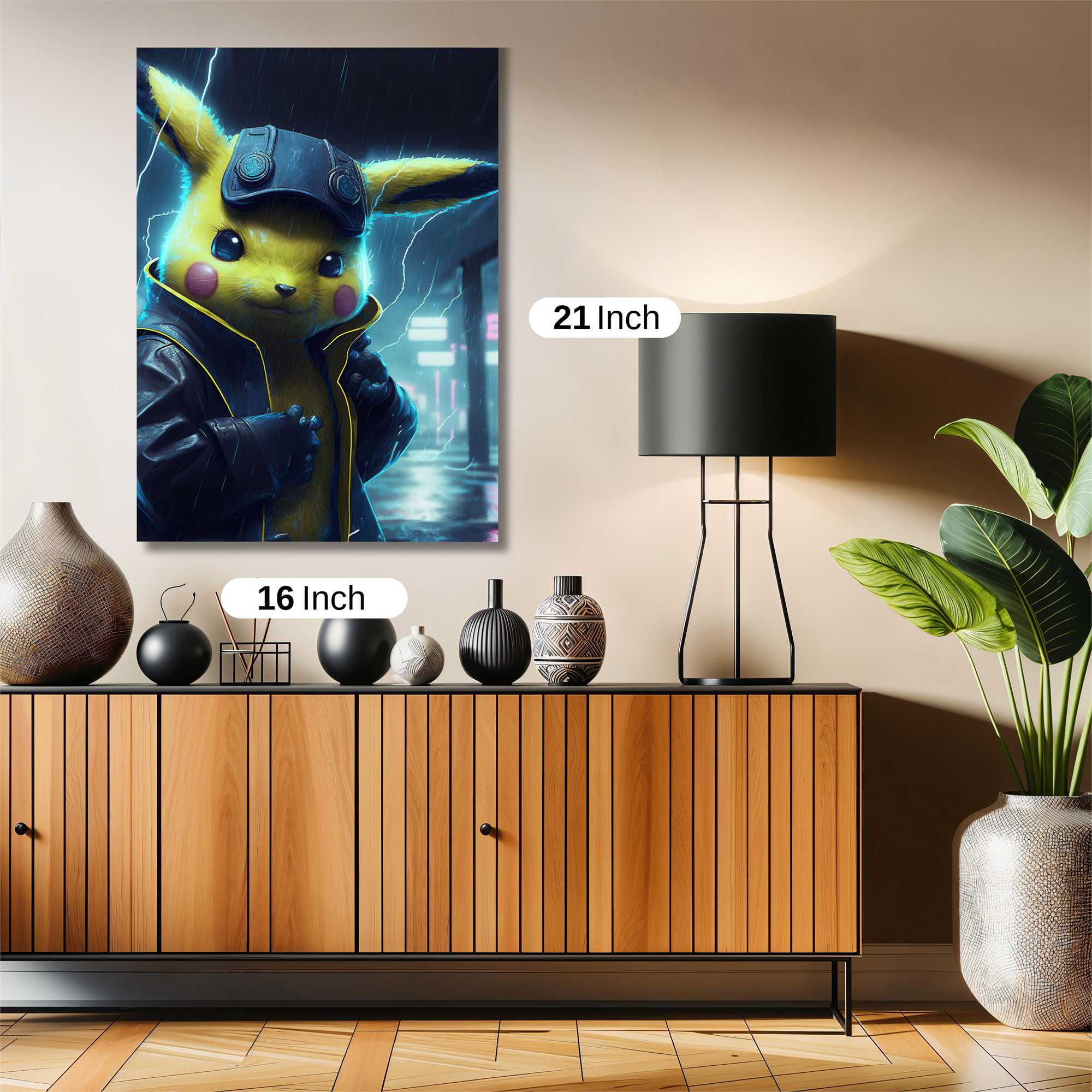Pikachu Pulse Safe Wall Magnetic / M