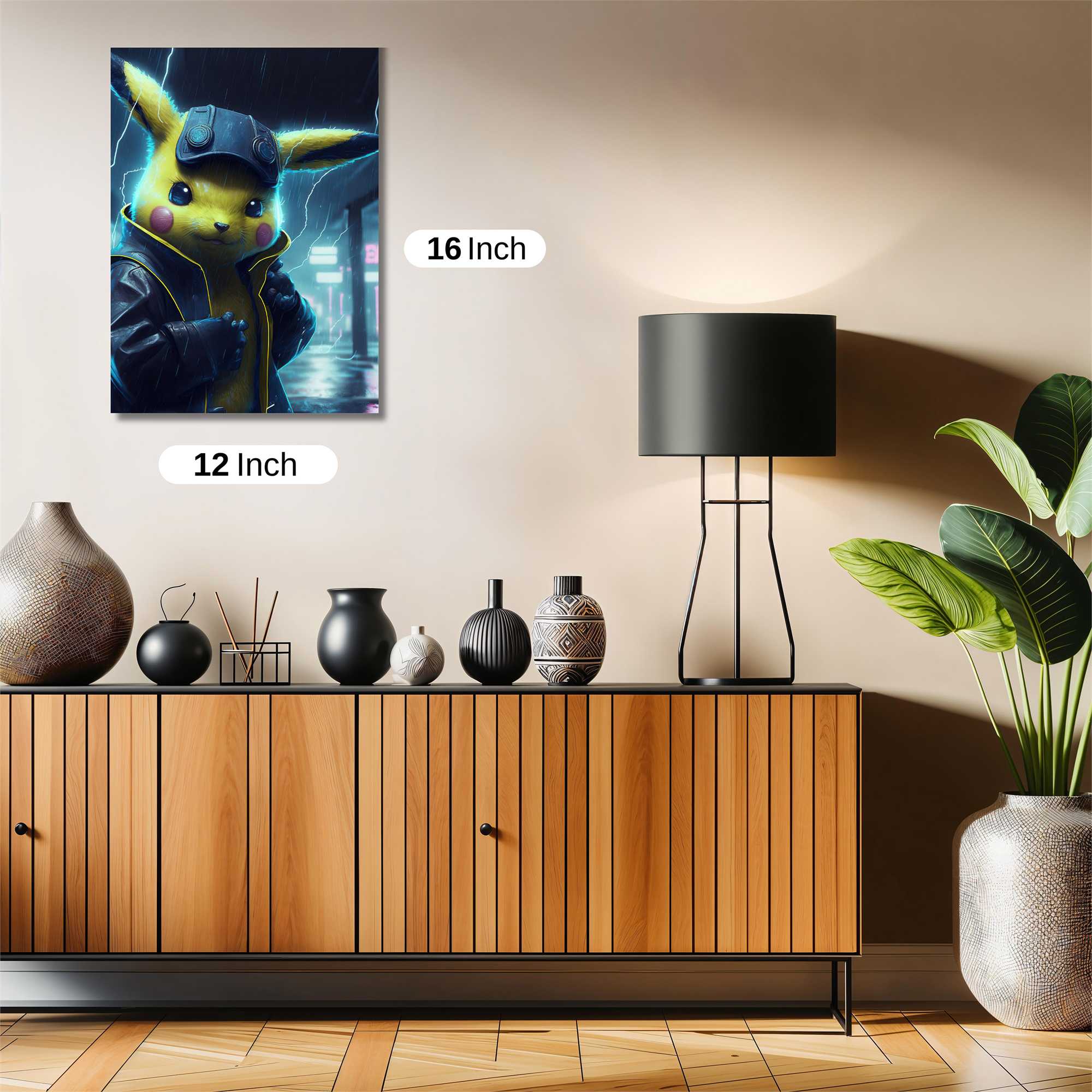 Pikachu Pulse Safe Wall Magnetic / M